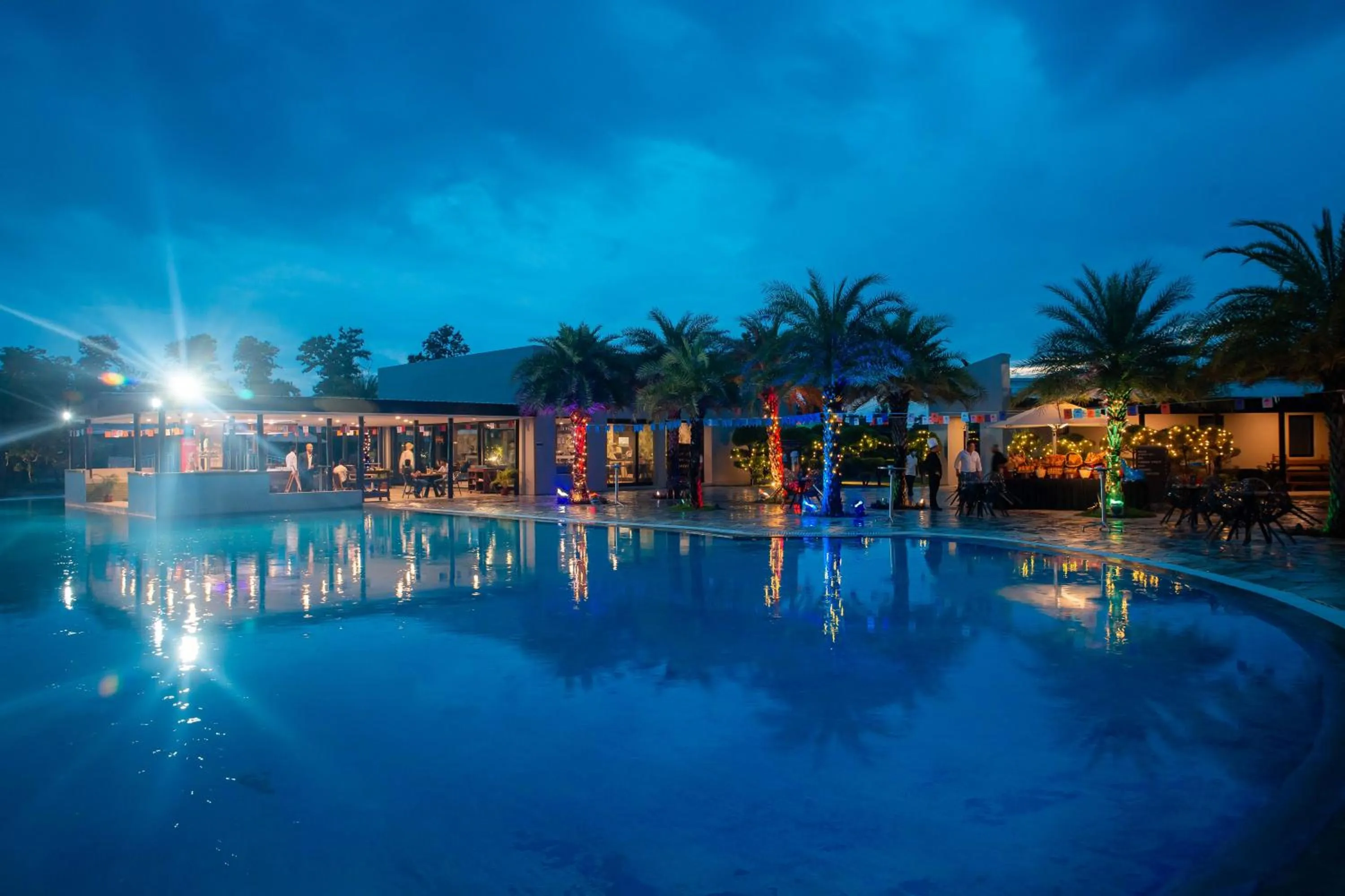 Swimming pool in Tiger Palace By Soaltee