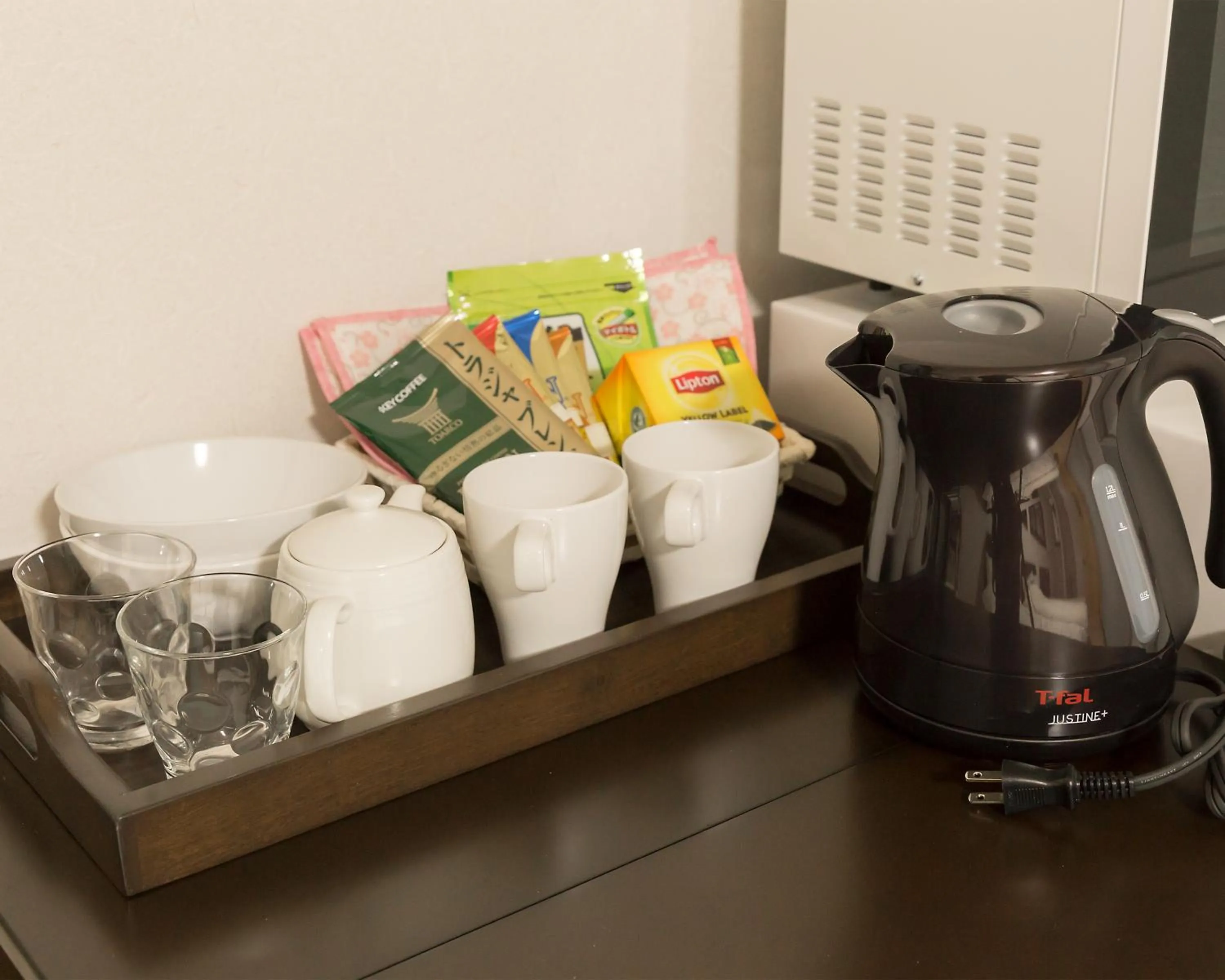 Coffee/tea facilities in Marikoji Inn Kyoto