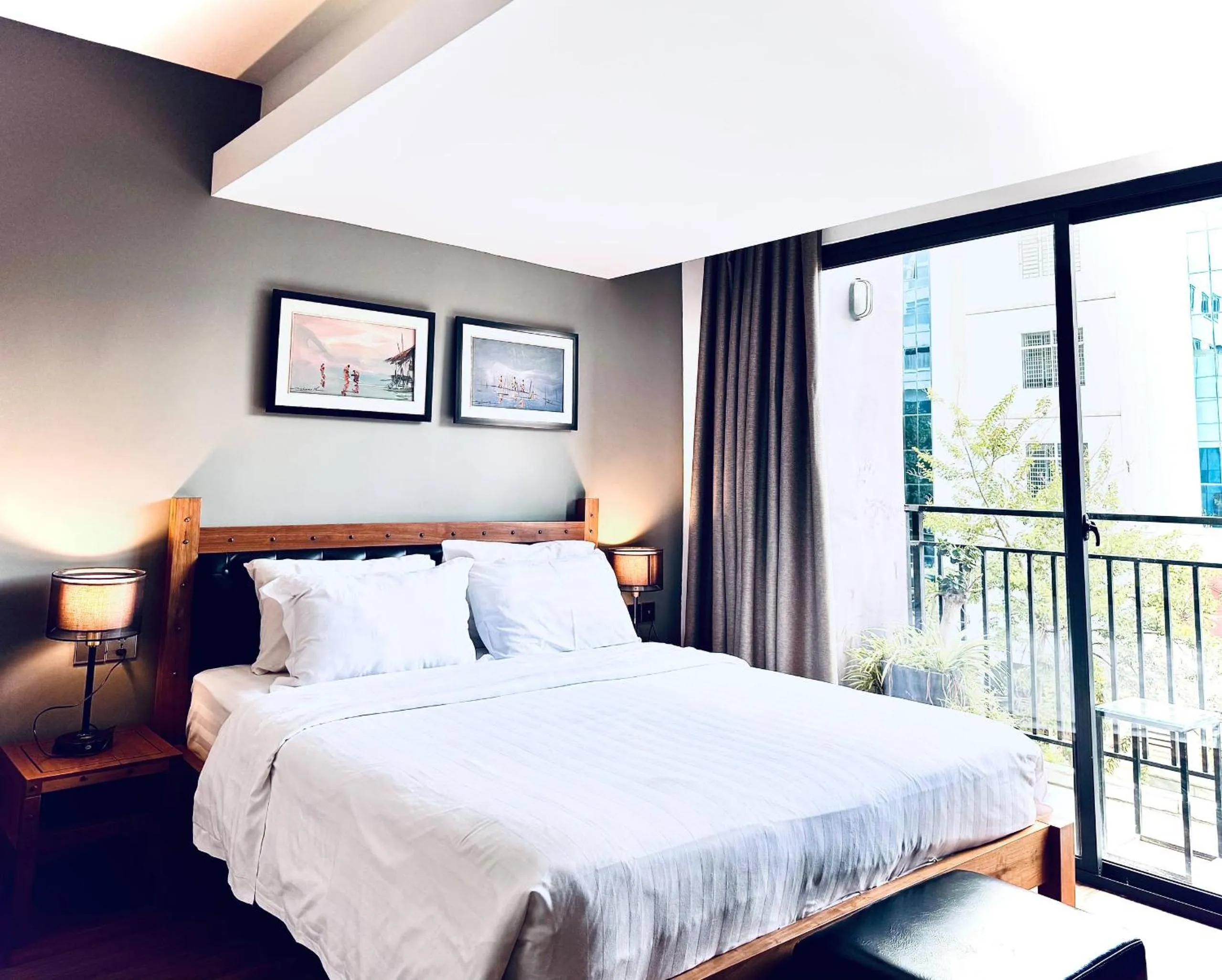 Bed in Lavanya Boutique Hotel