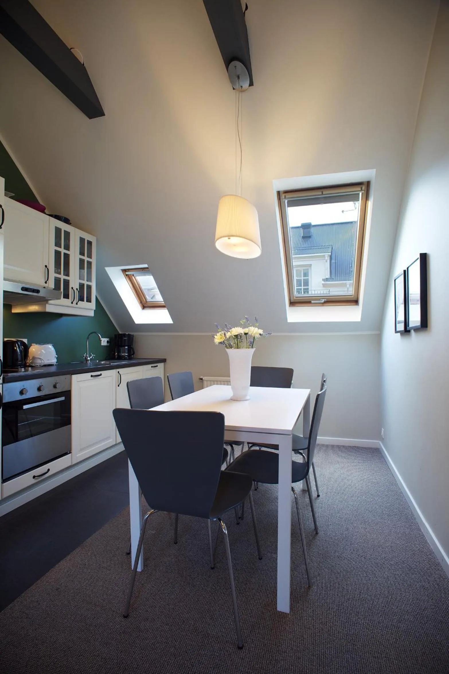 Kitchen or kitchenette in Reykjavik Residence Apartment Hotel