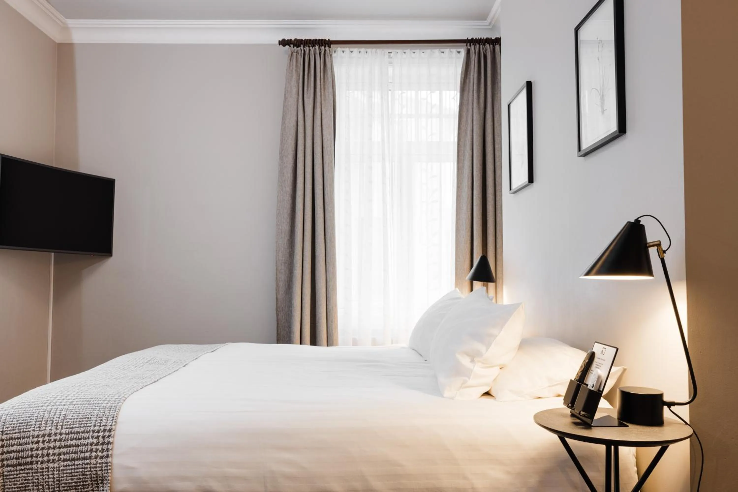 Bed in Reykjavik Residence Apartment Hotel