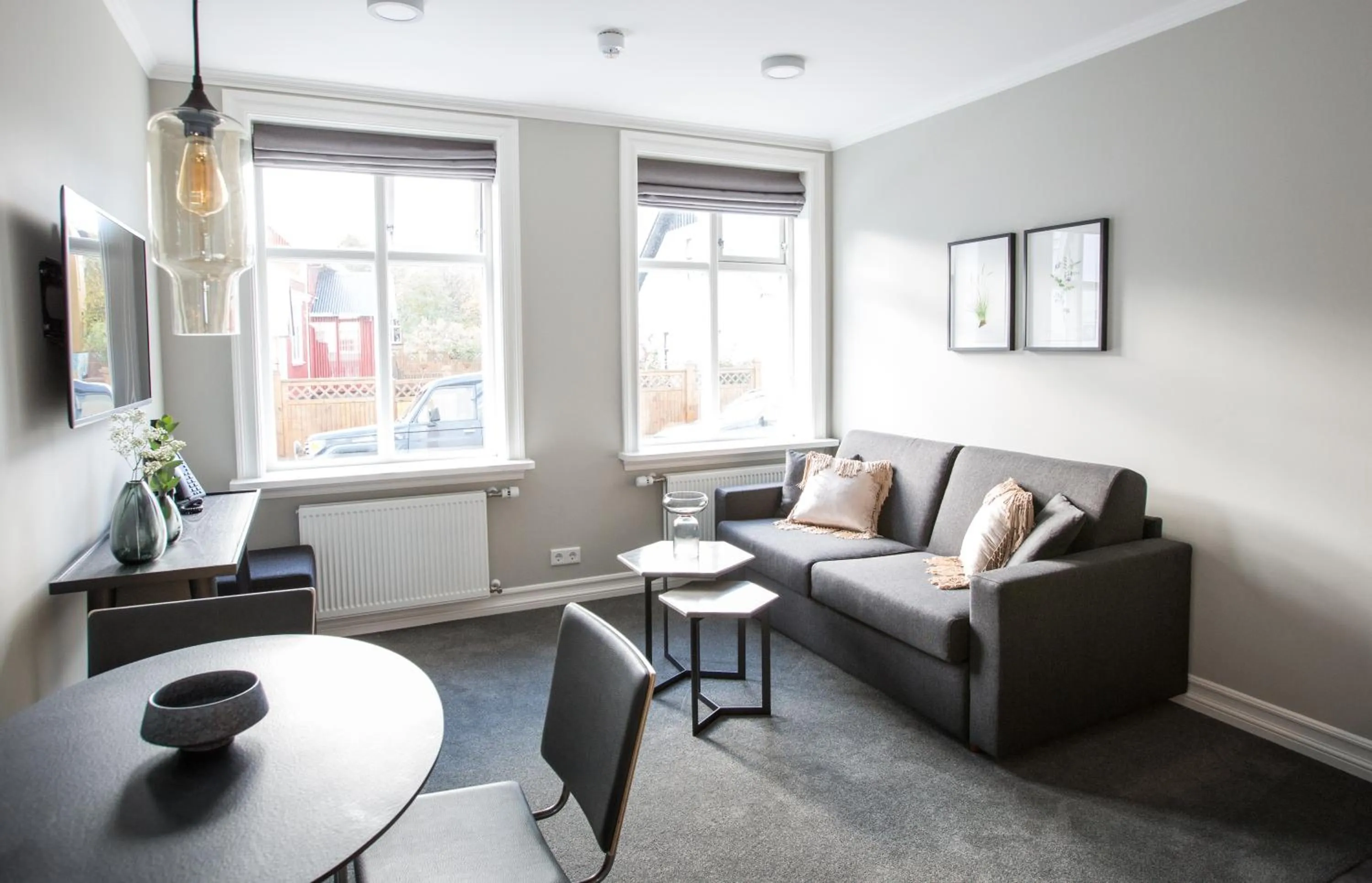Living room in Reykjavik Residence Apartment Hotel