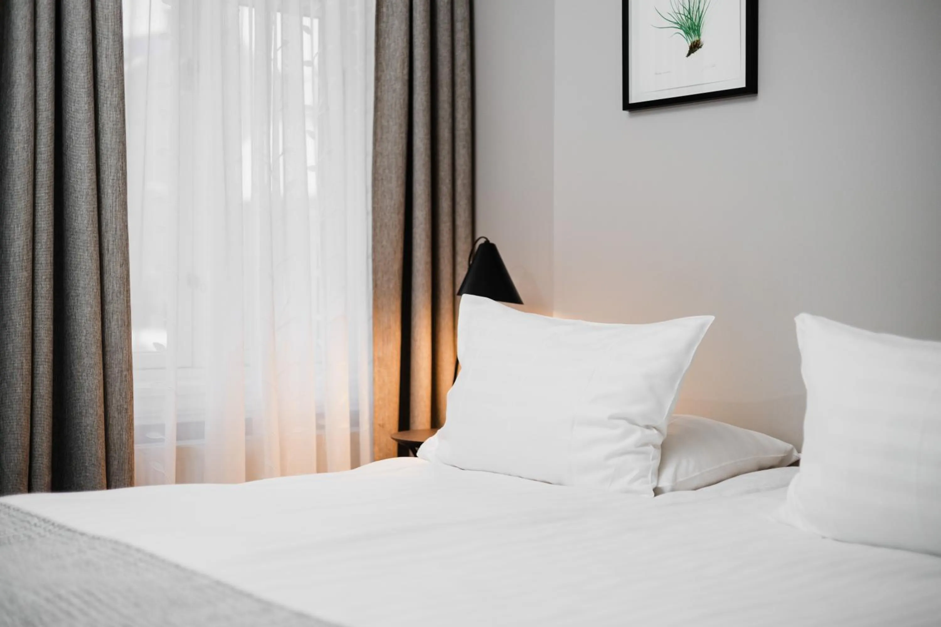 Bed in Reykjavik Residence Apartment Hotel