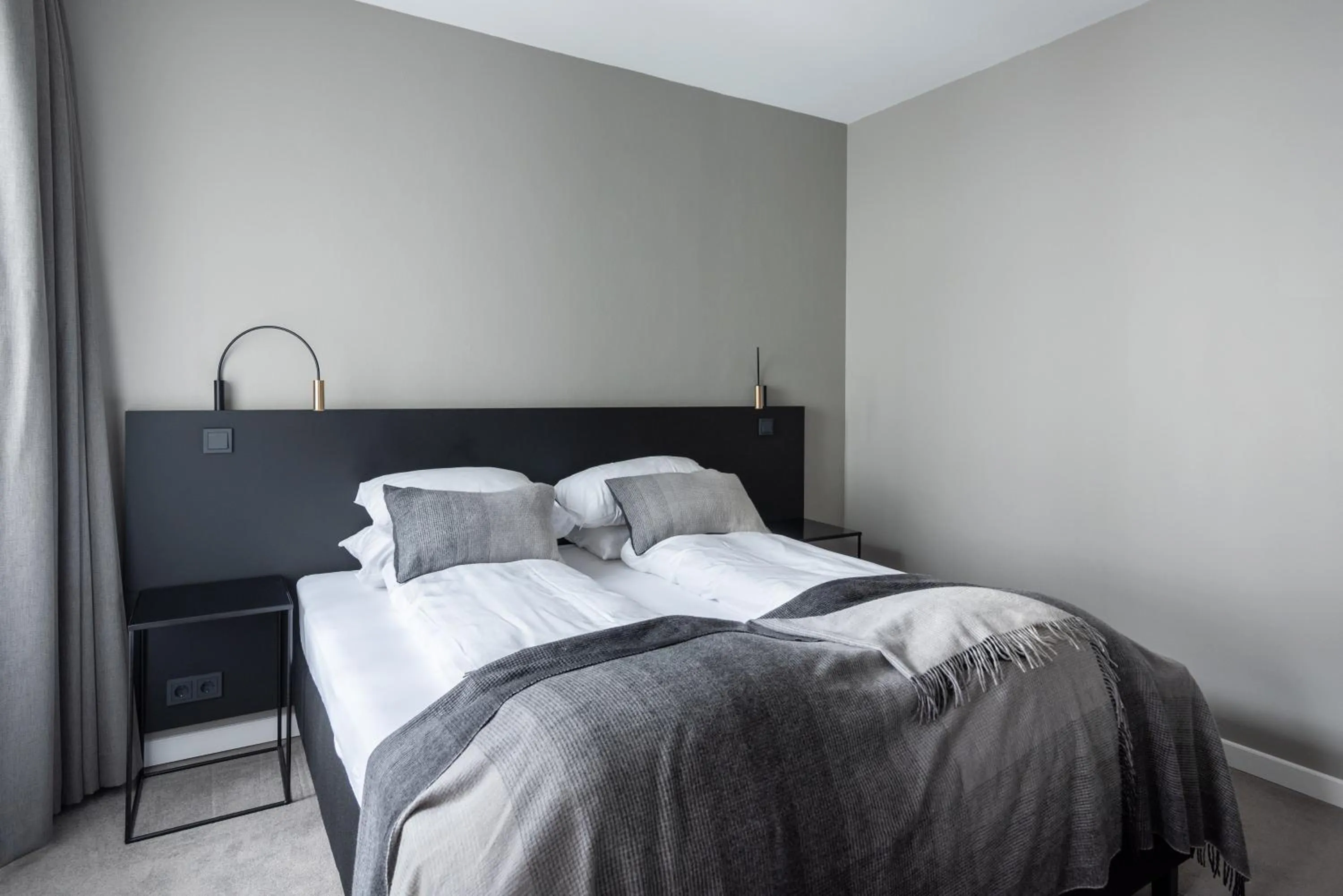 Bed in Reykjavik Residence Apartment Hotel