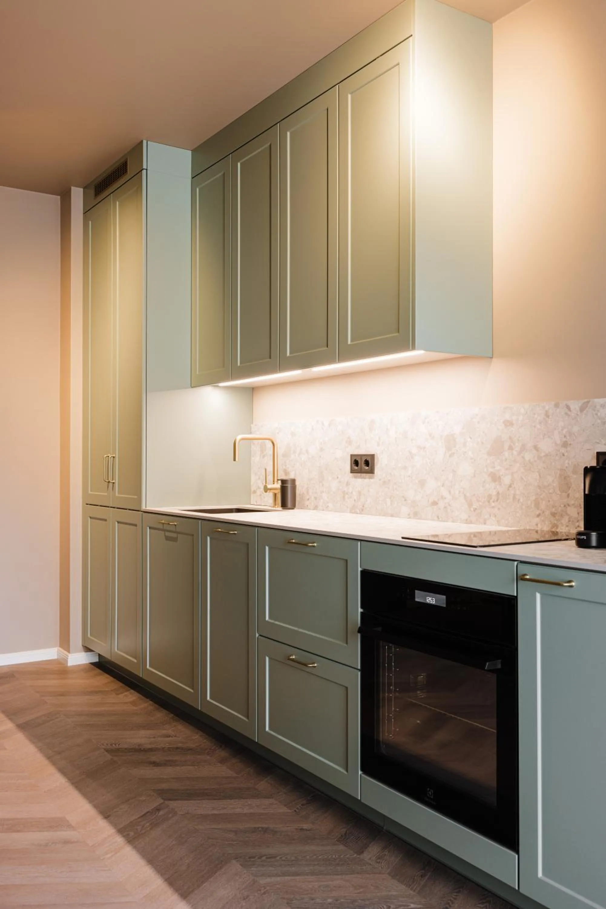 Kitchen or kitchenette in Reykjavik Residence Apartment Hotel