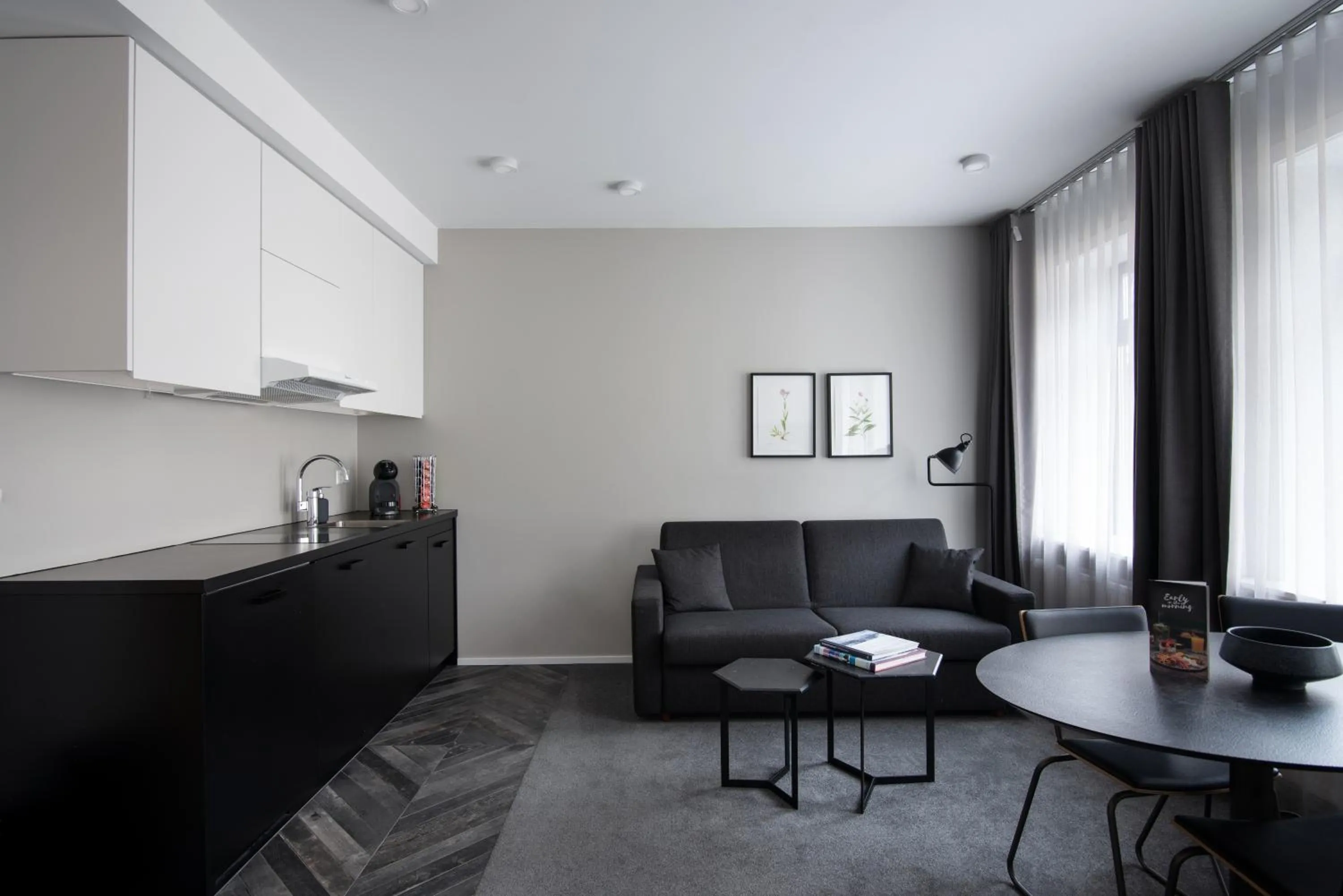 Kitchen or kitchenette in Reykjavik Residence Apartment Hotel