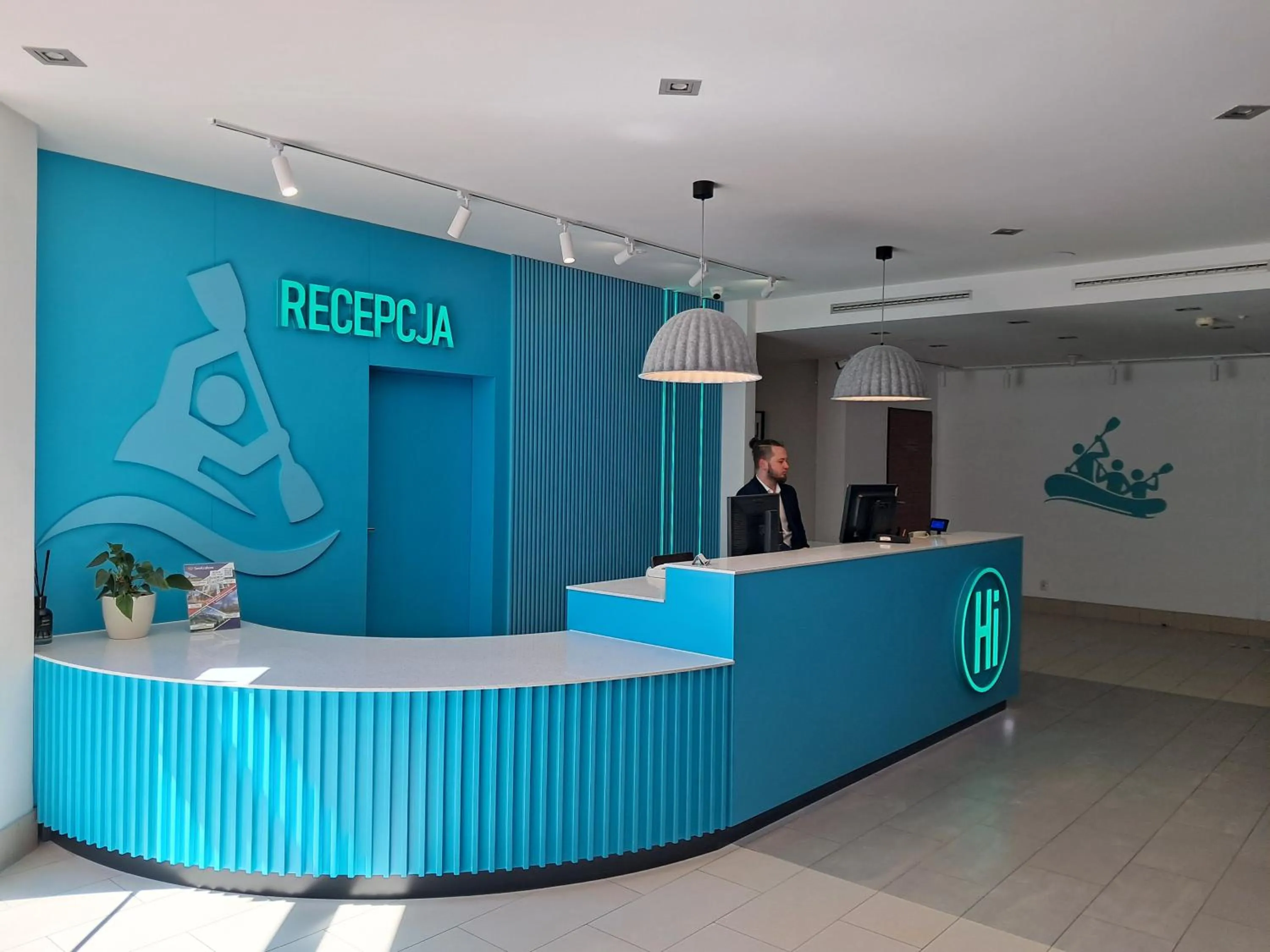 Lobby or reception in Hotel Kolna - darmowy parking, basen w cenie