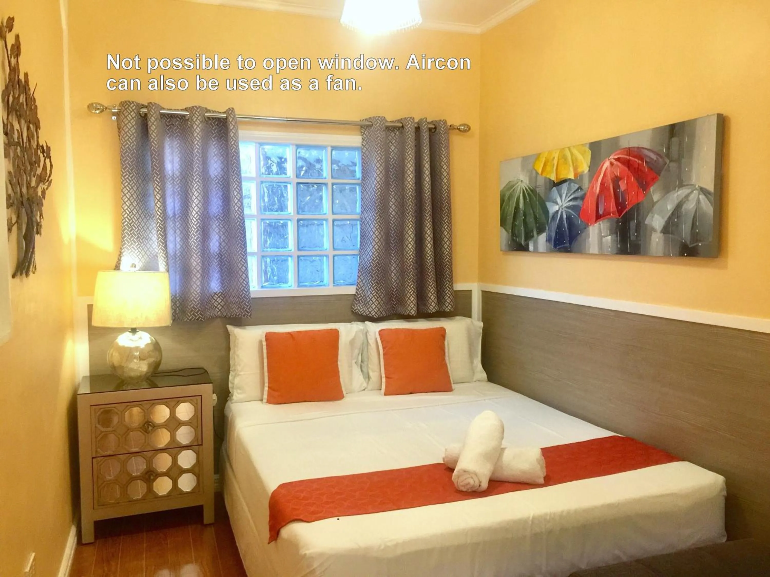 Bedroom, Bed in Little Norway Guesthouse - Mactan Cebu International Airport