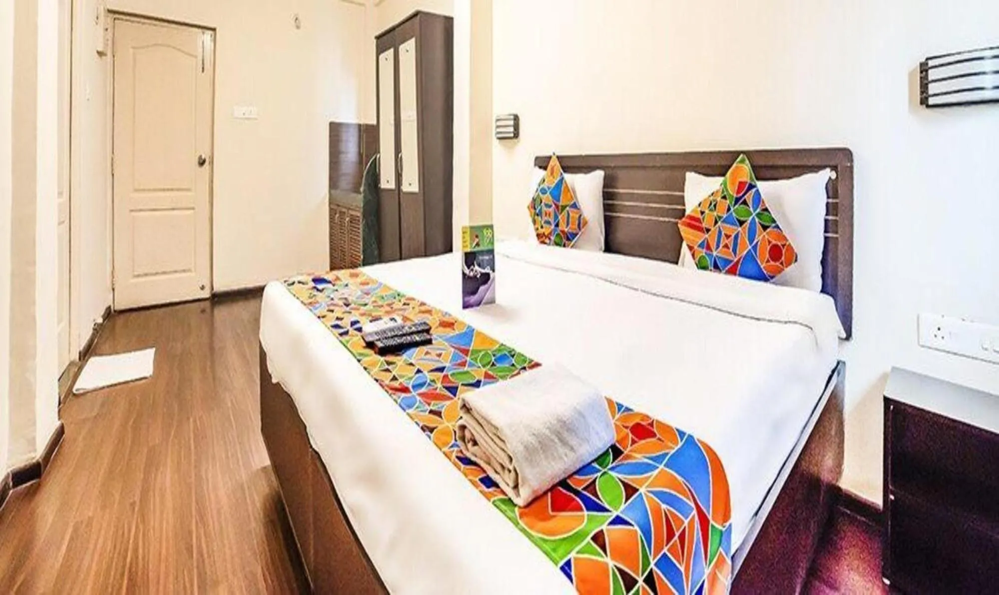 Bed in FabHotel East Field Homes