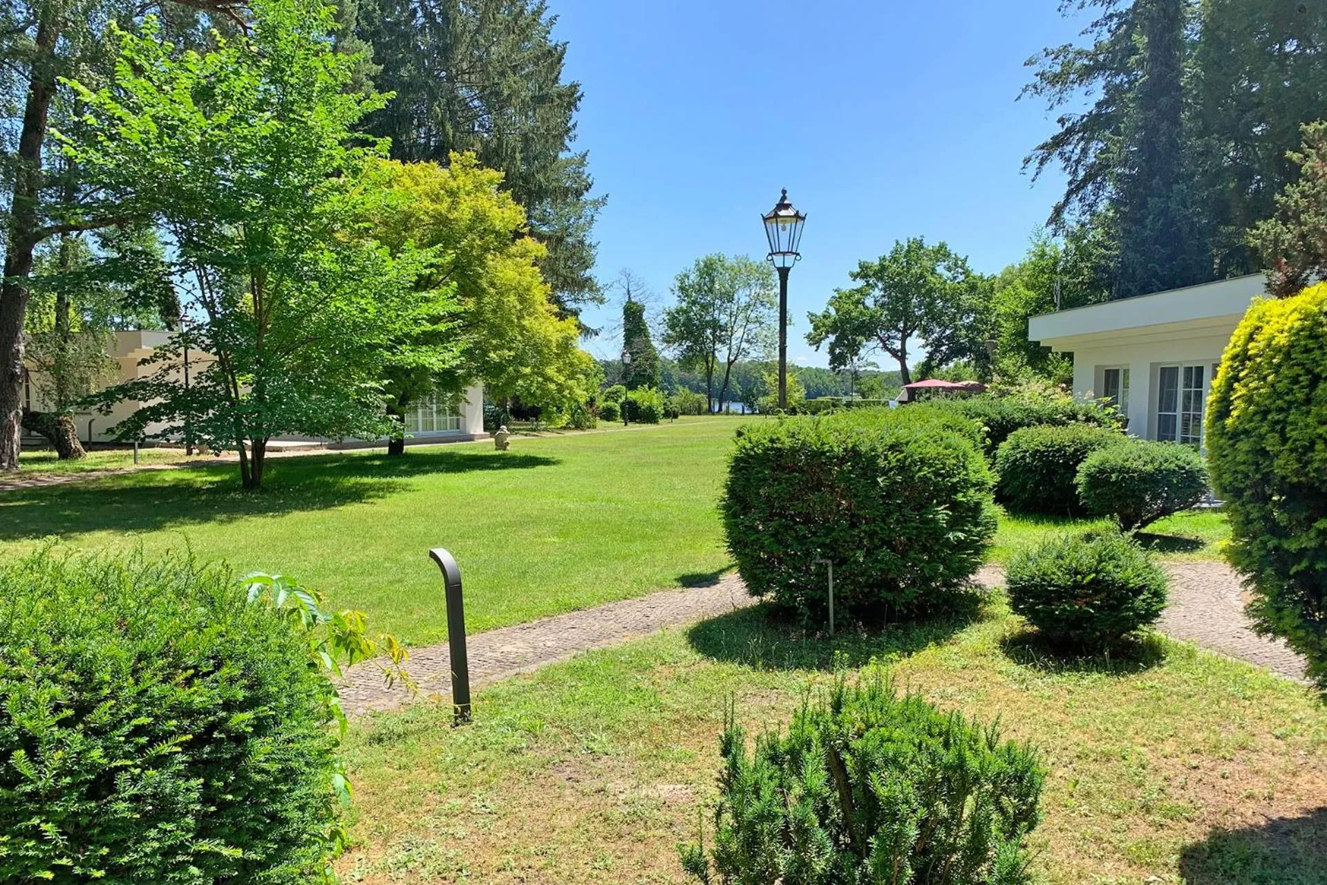 Natural landscape in Hotel Waldhaus Prieros