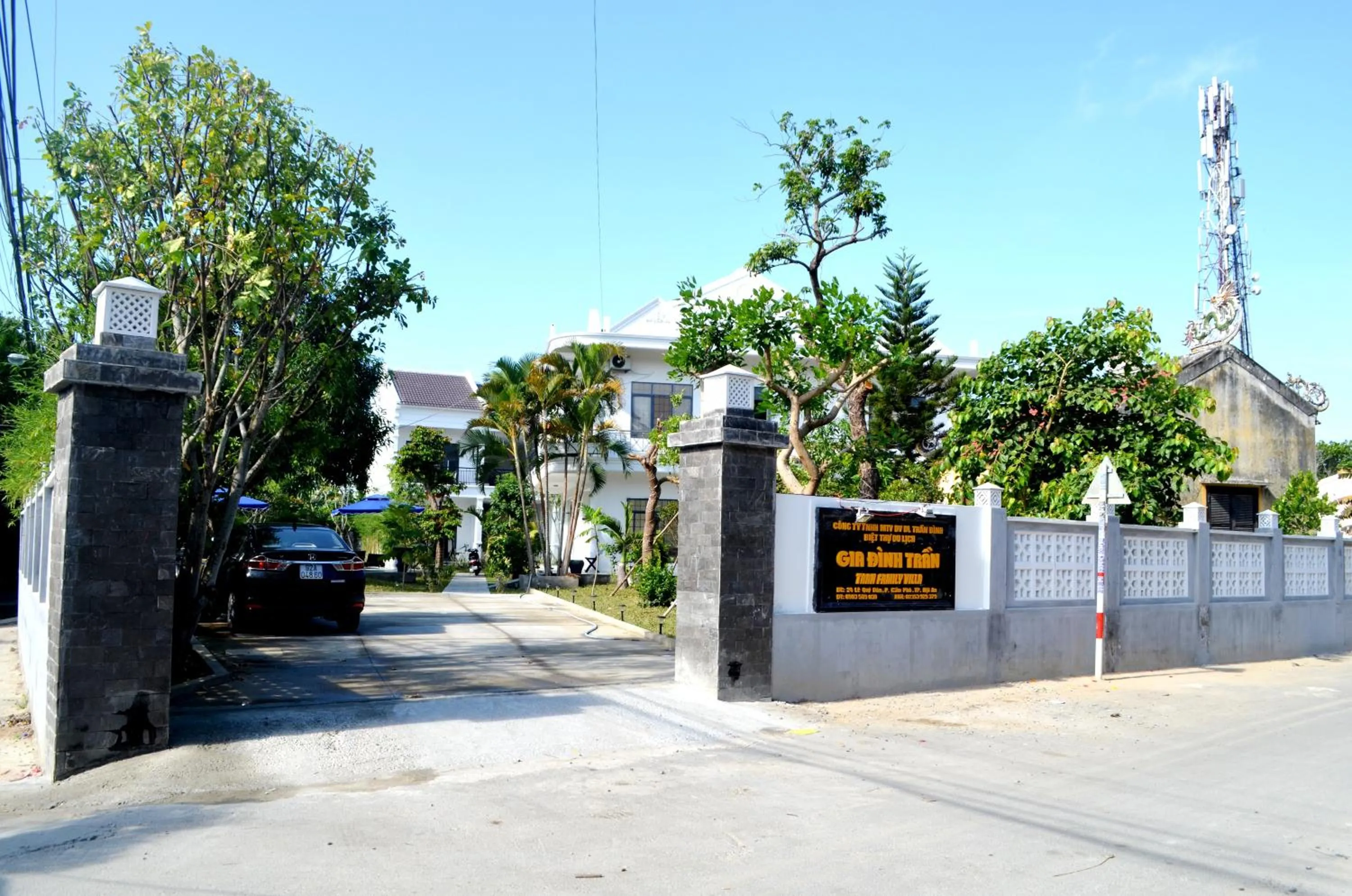 Property building in Tran Family Villas Boutique Hotel