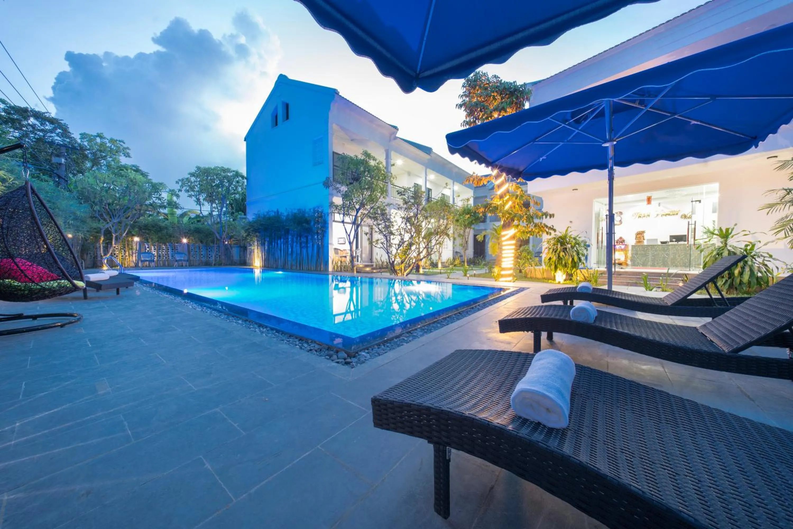 Property building in Tran Family Villas Boutique Hotel