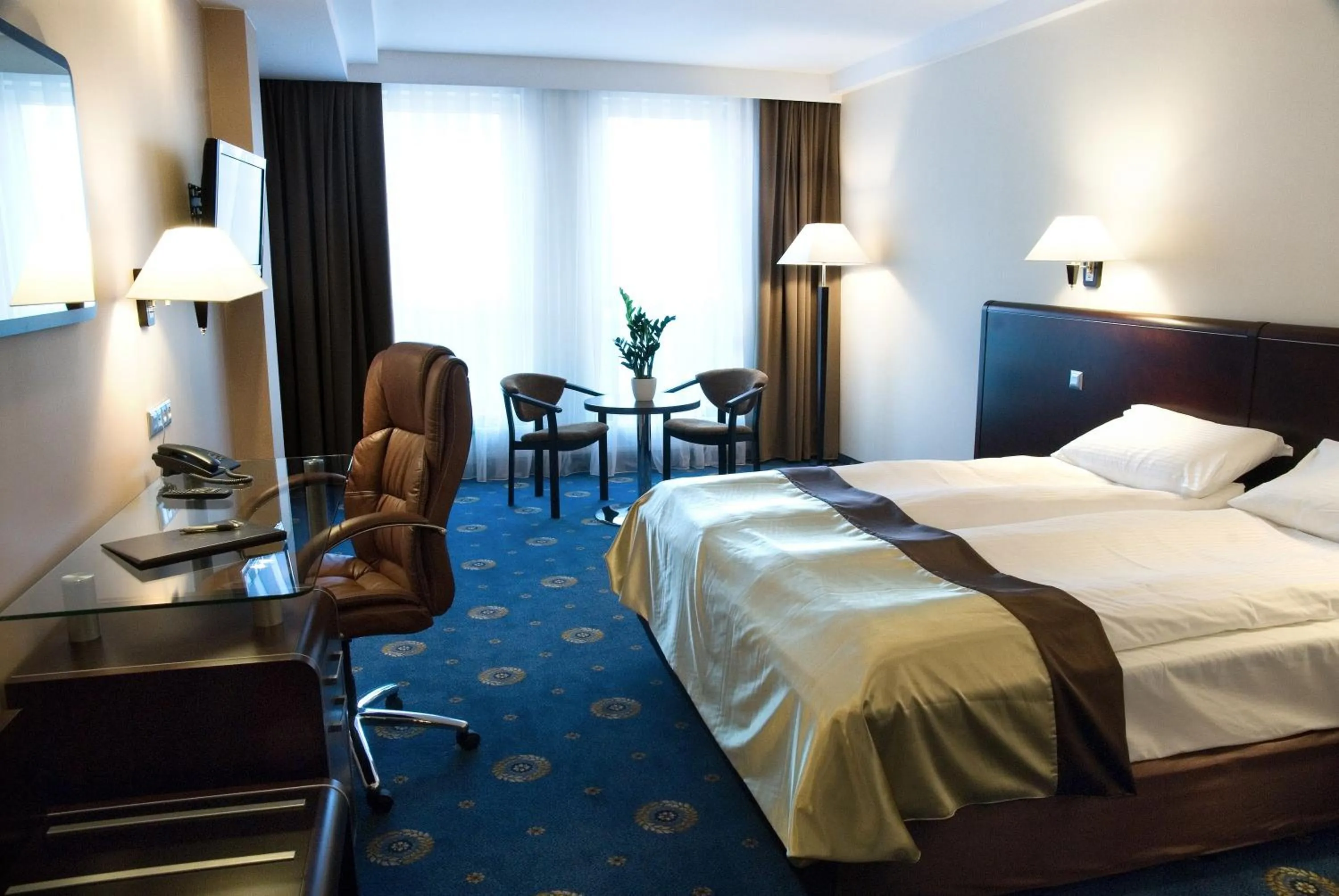 Photo of the whole room, Bed in Ambasador Centrum