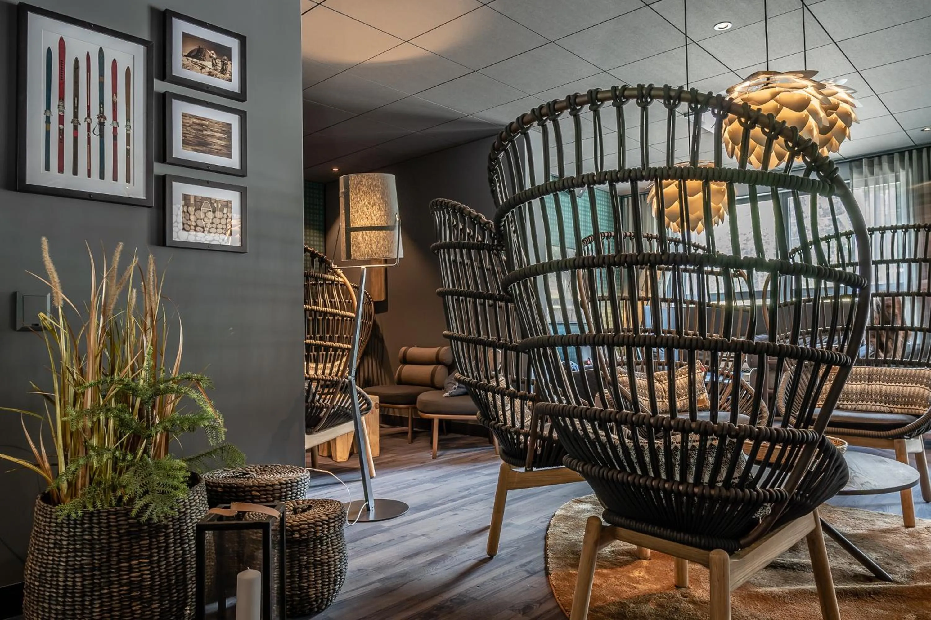 Lobby or reception in Hotell Storforsen