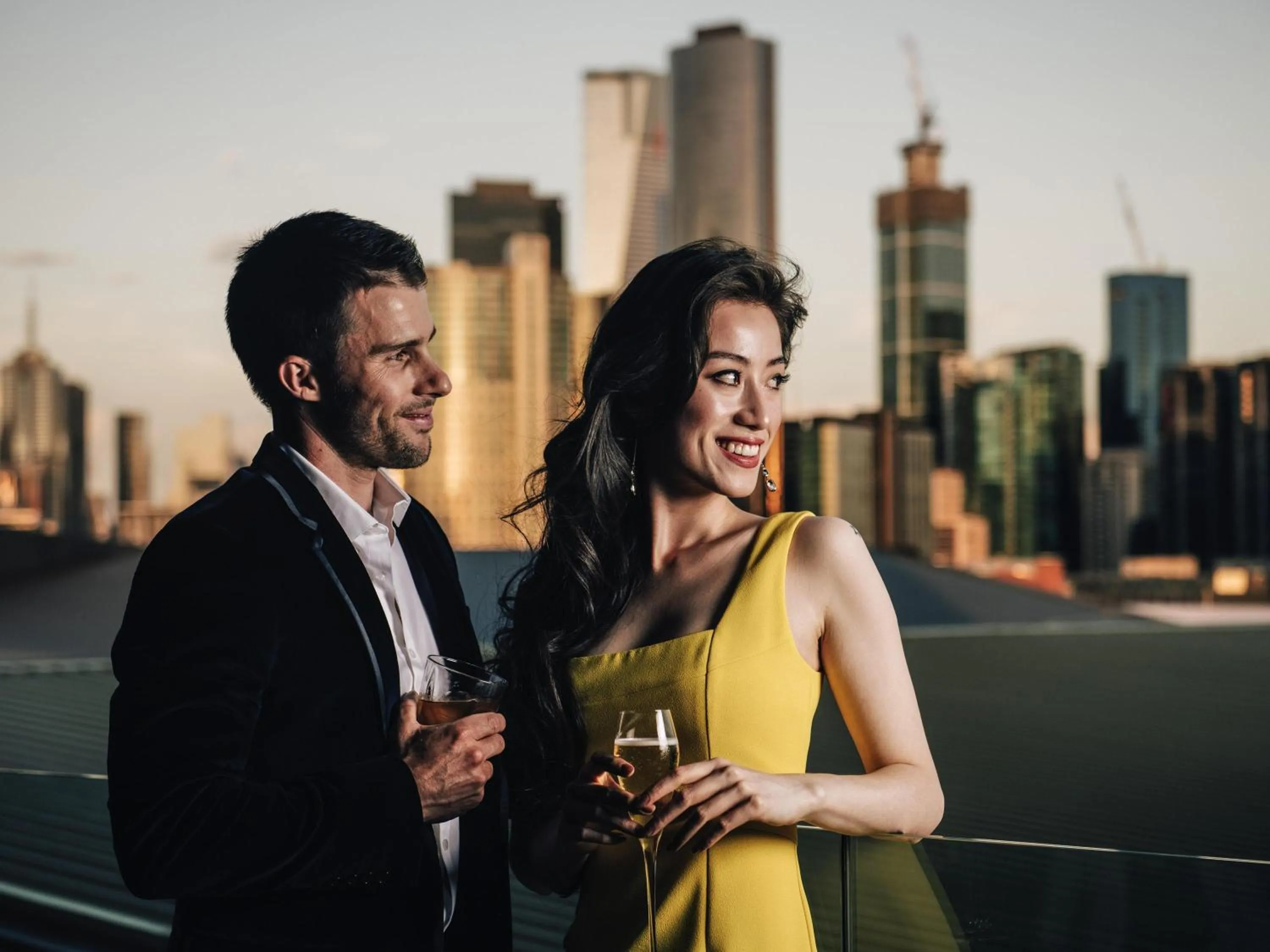 Lounge or bar in Novotel Melbourne South Wharf