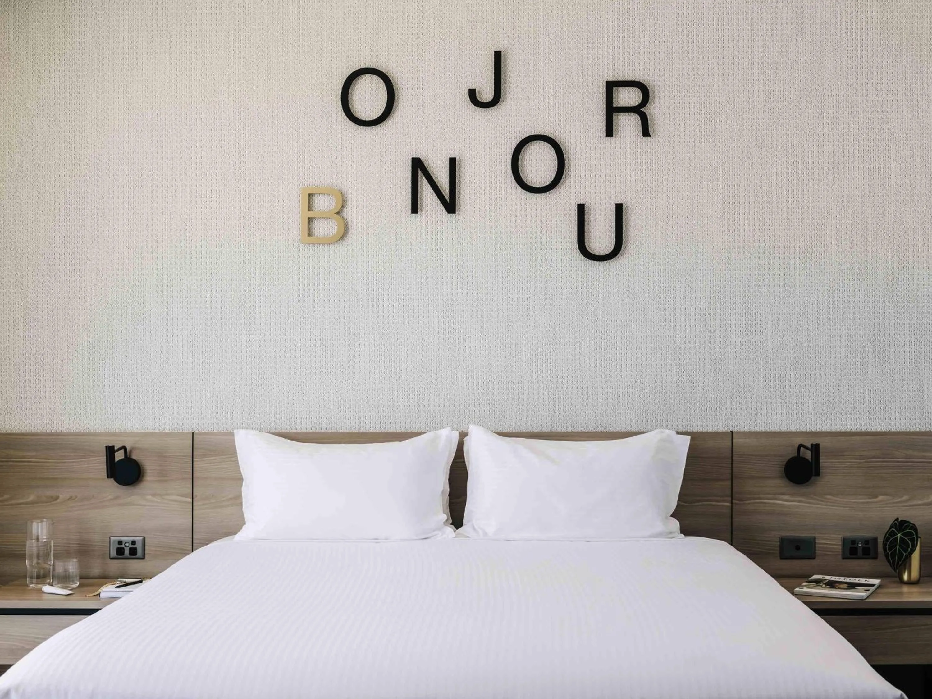 Bedroom, Bed in Novotel Melbourne South Wharf