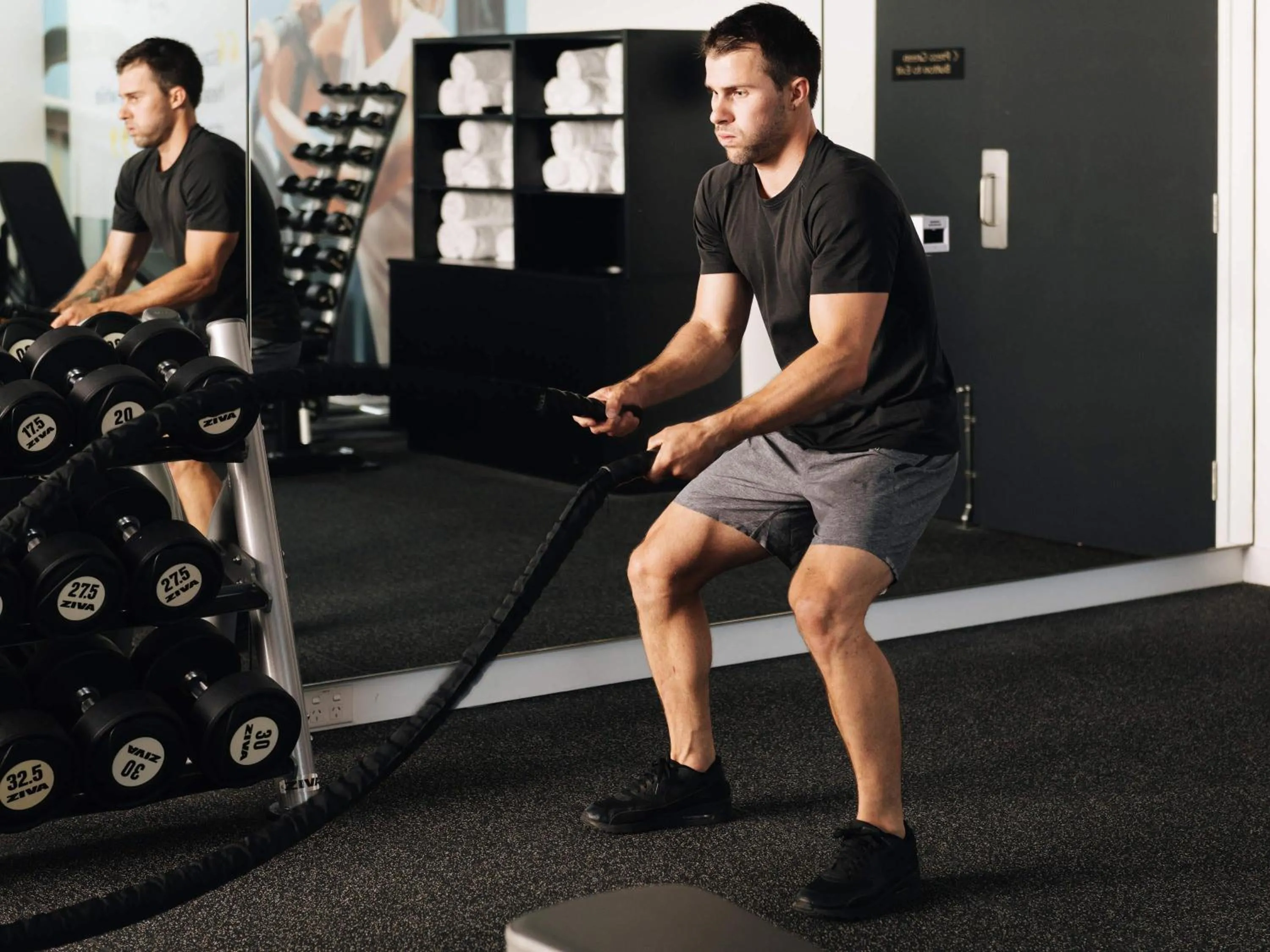 Fitness centre/facilities in Novotel Melbourne South Wharf