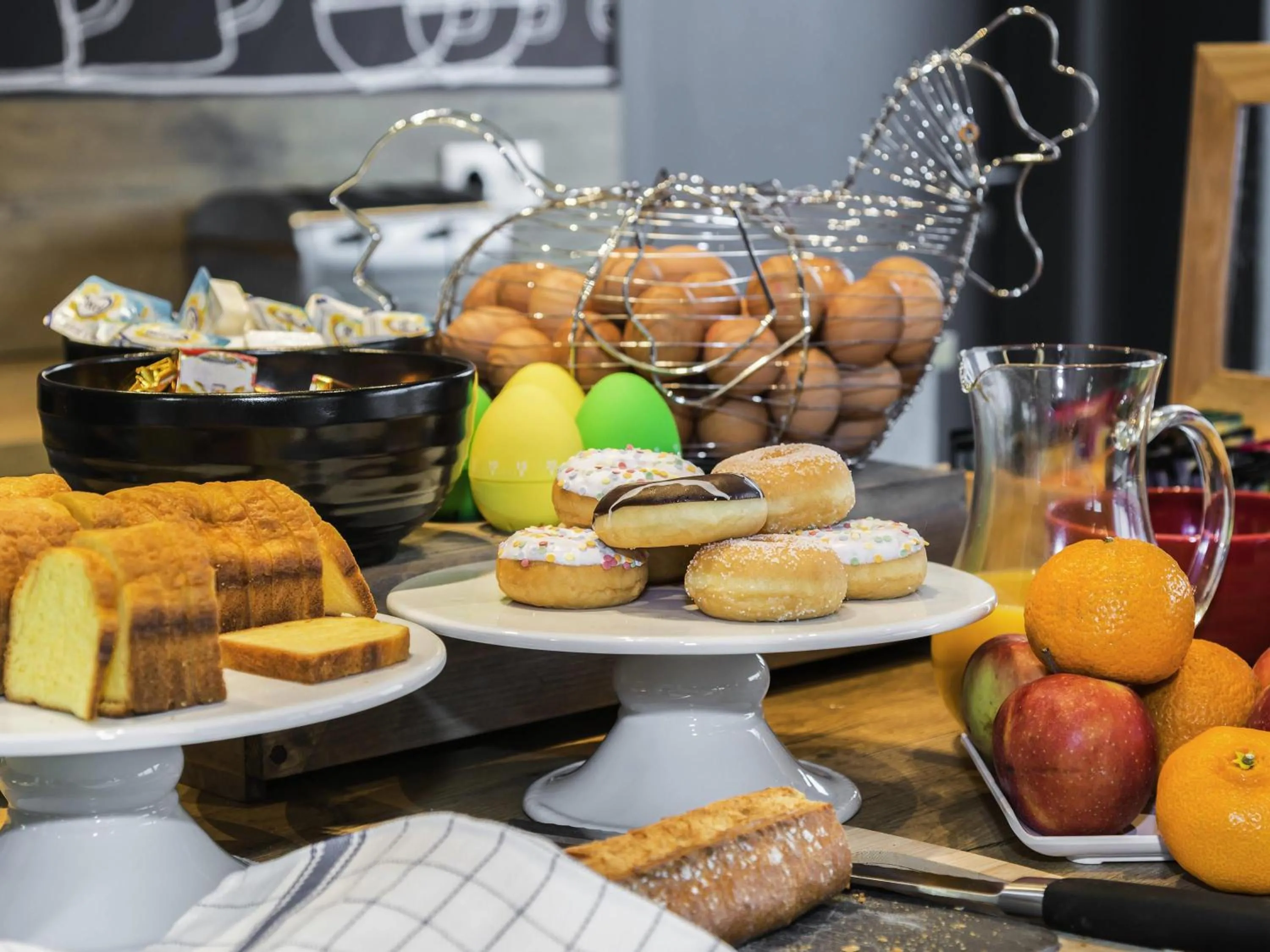 Breakfast in ibis budget Brugge Jabbeke