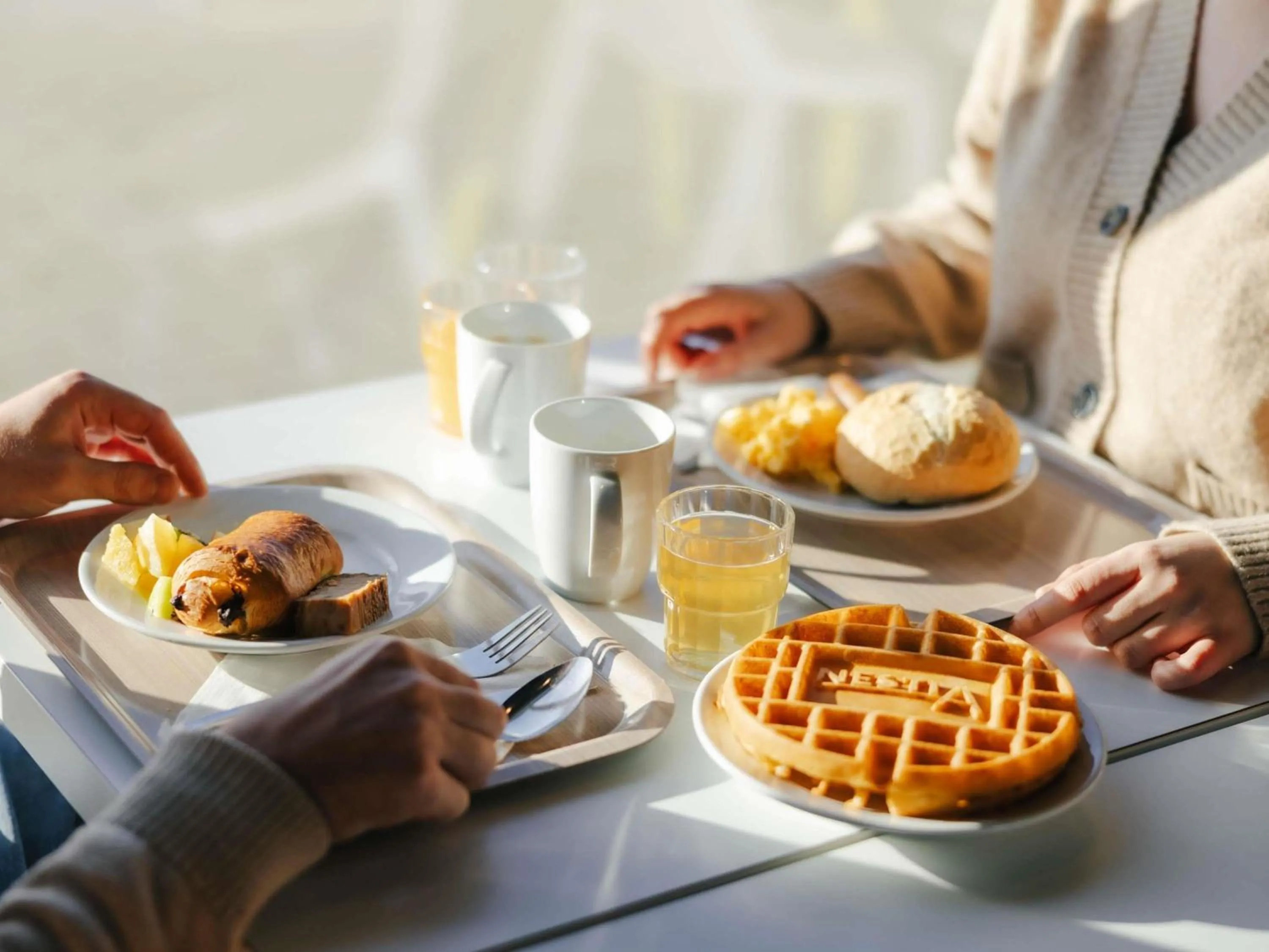 Breakfast in ibis budget Brugge Jabbeke