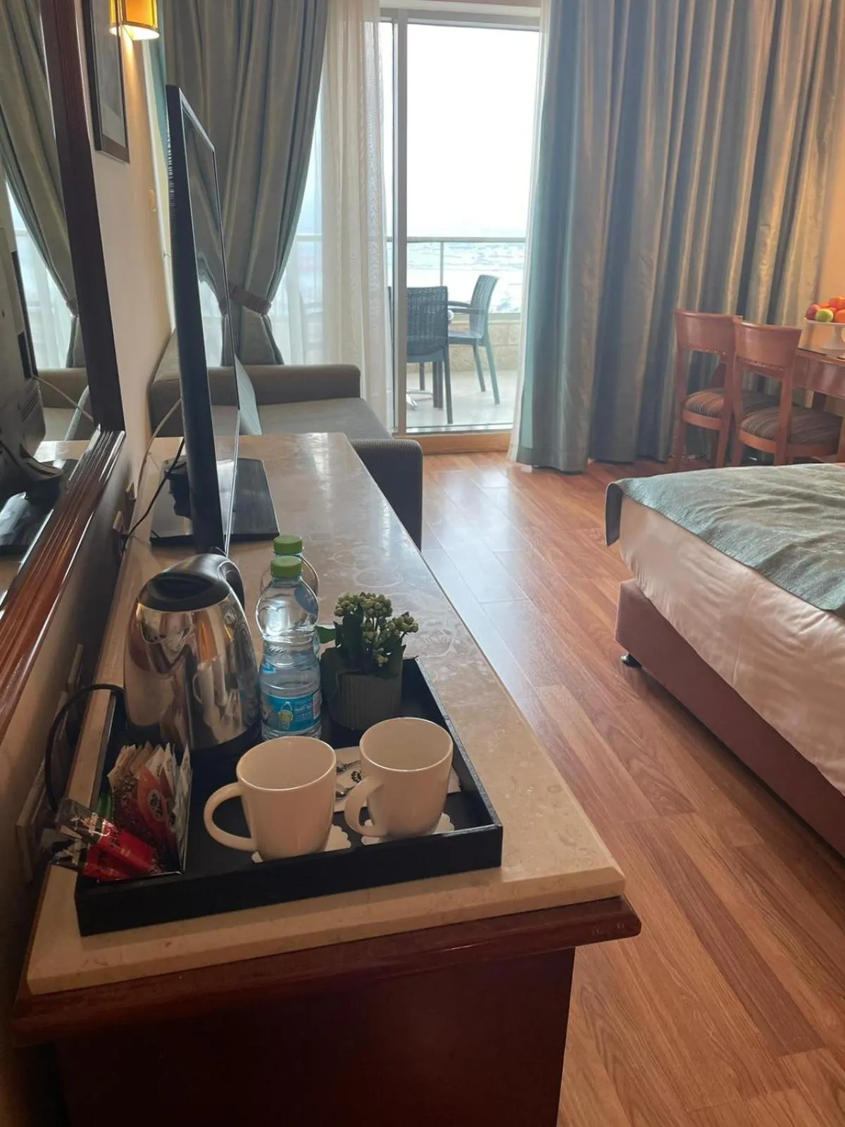 Photo of the whole room, Bed in Crowne Plaza Haifa by IHG