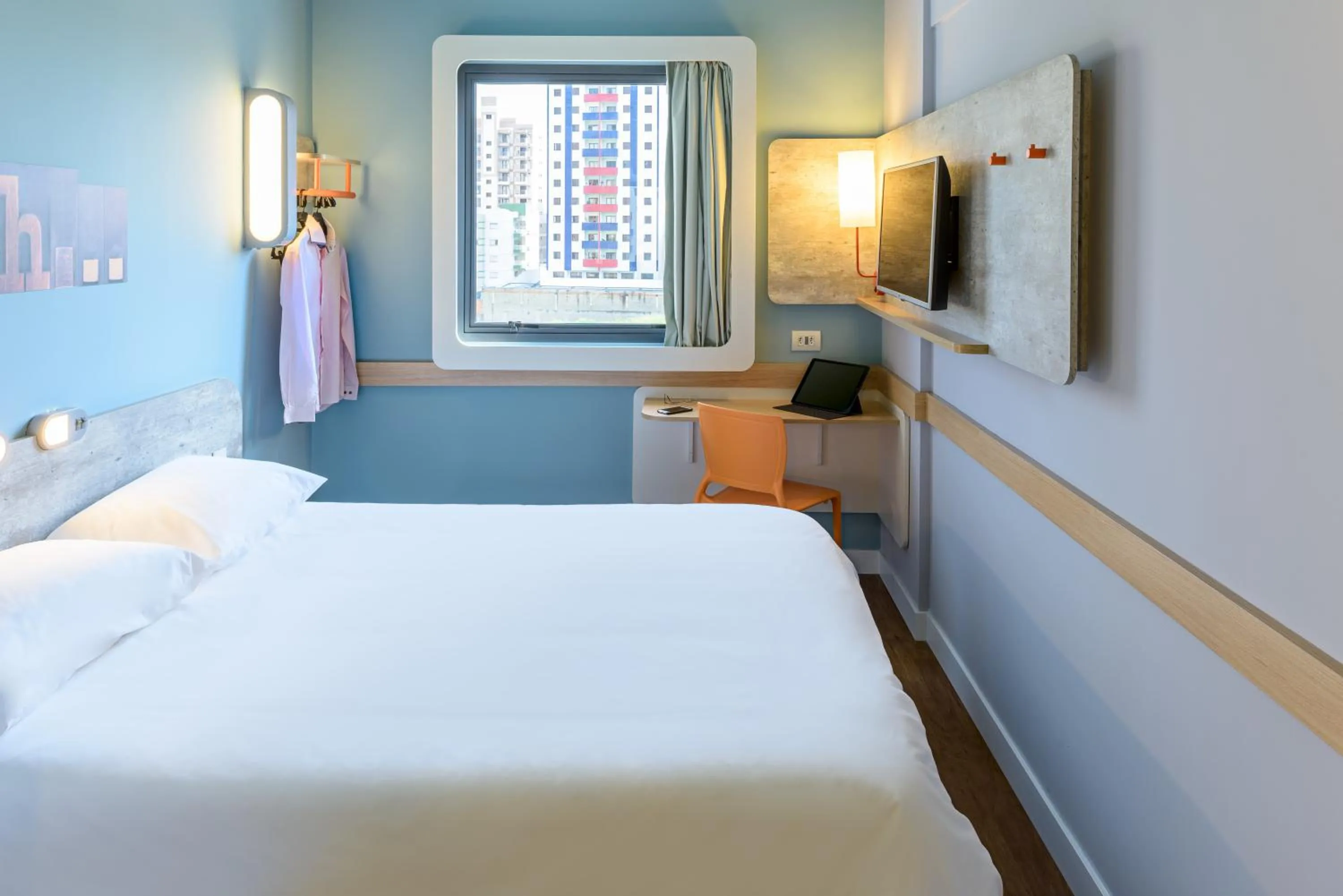 Bedroom, Bed in ibis budget Sorocaba