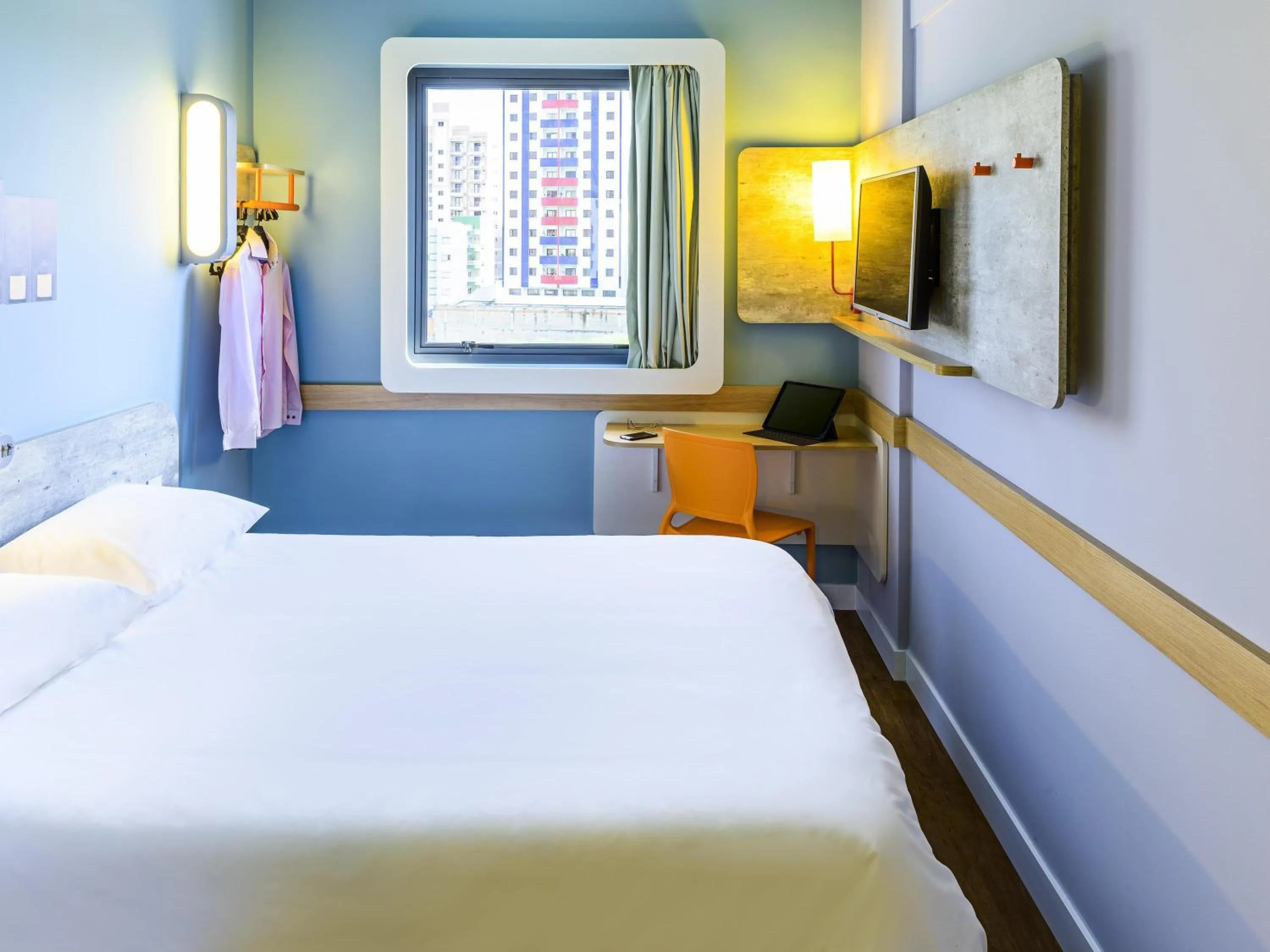 Bedroom, Bed in ibis budget Sorocaba