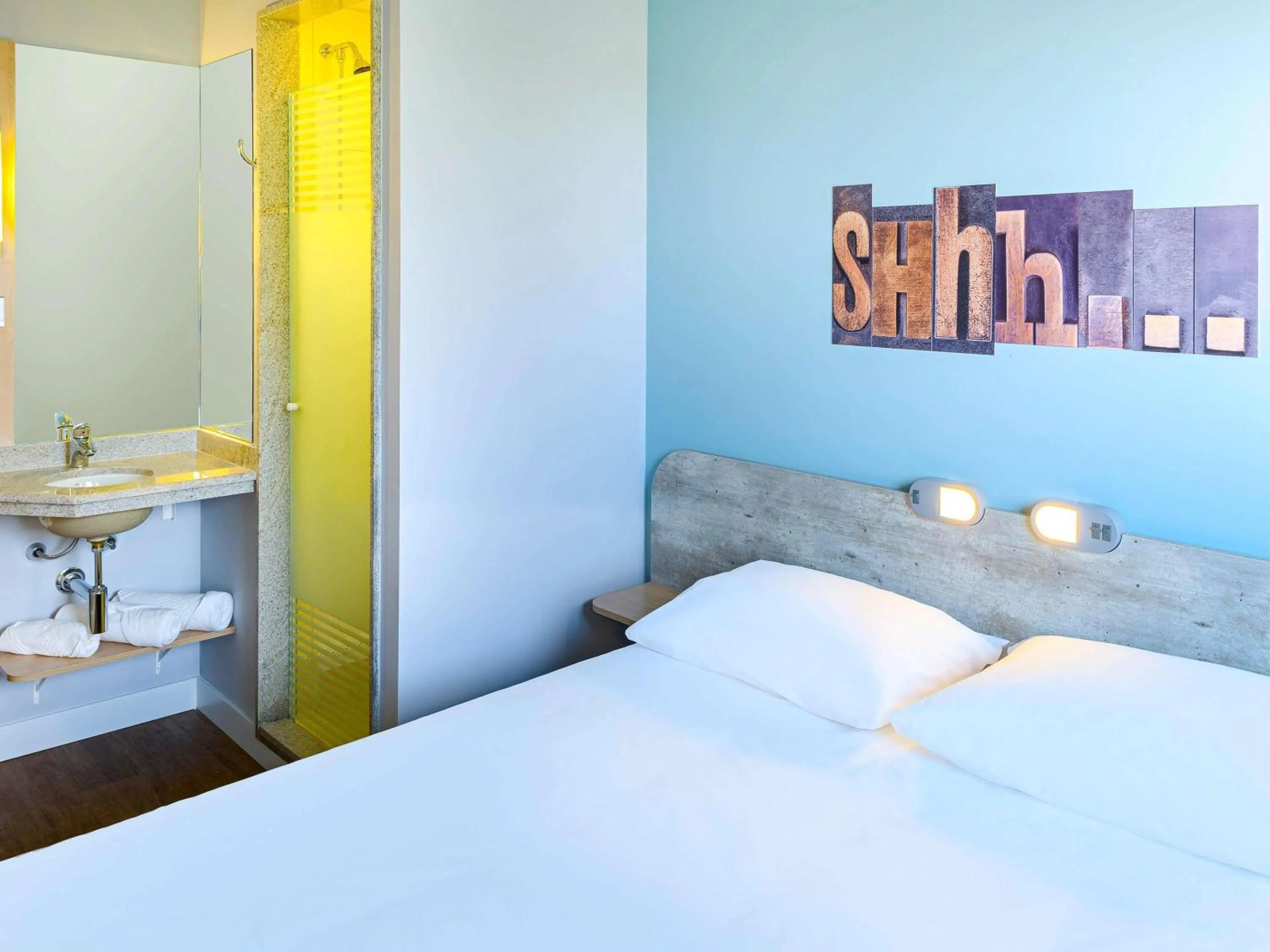 Bedroom, Bed in ibis budget Sorocaba