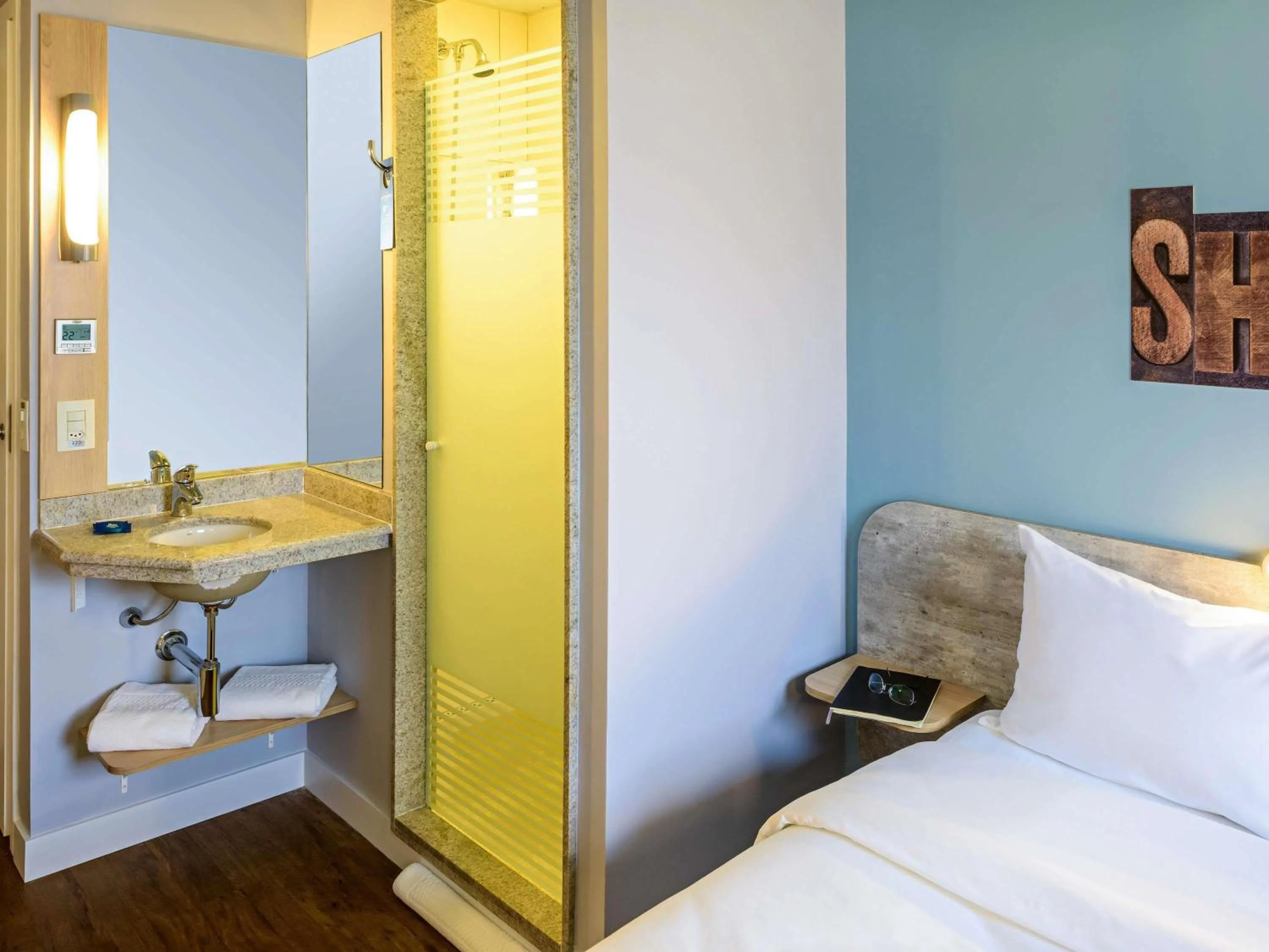 Bedroom, Bed in ibis budget Sorocaba