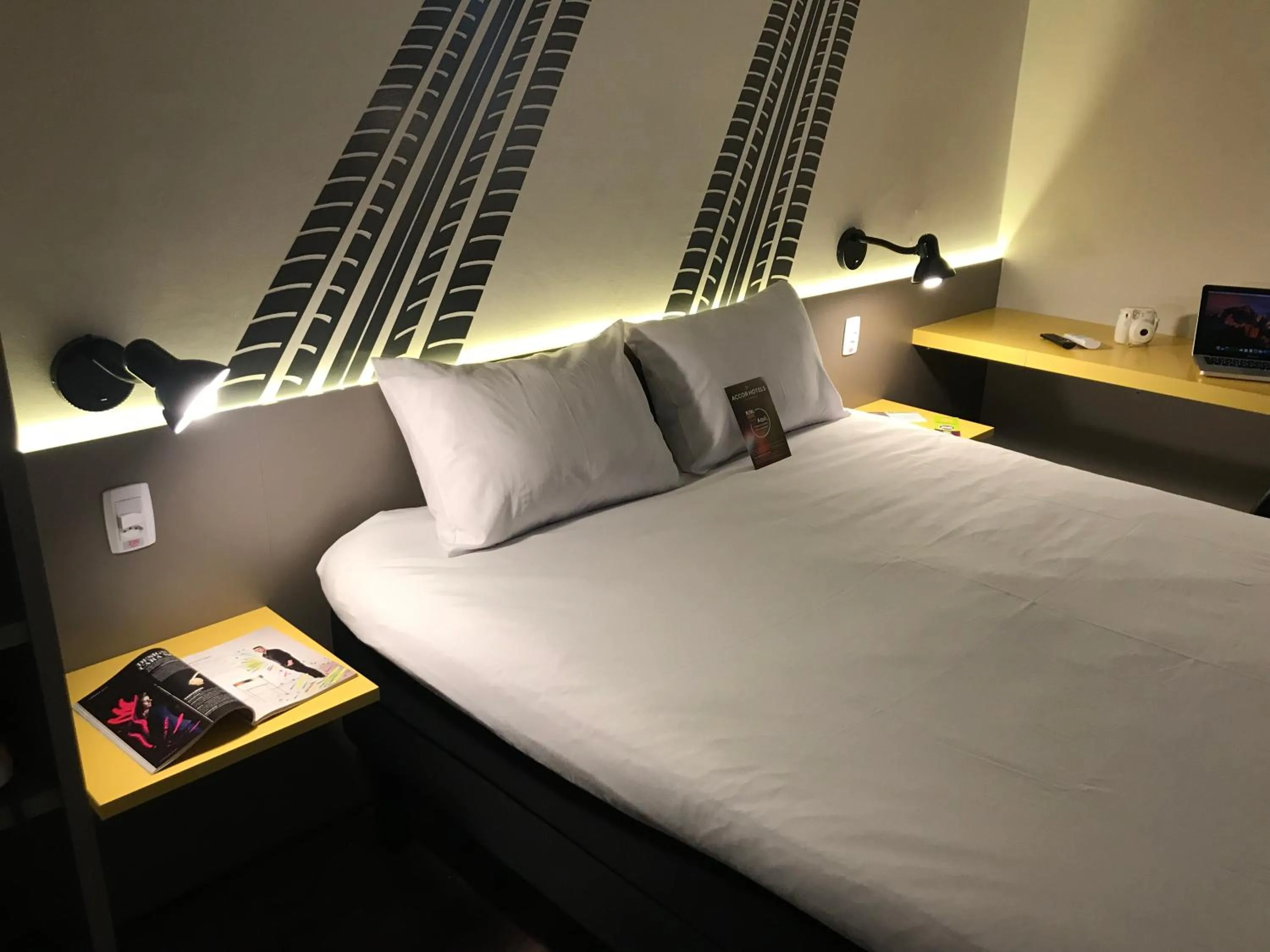 Bedroom, Bed in ibis Styles Três Rios