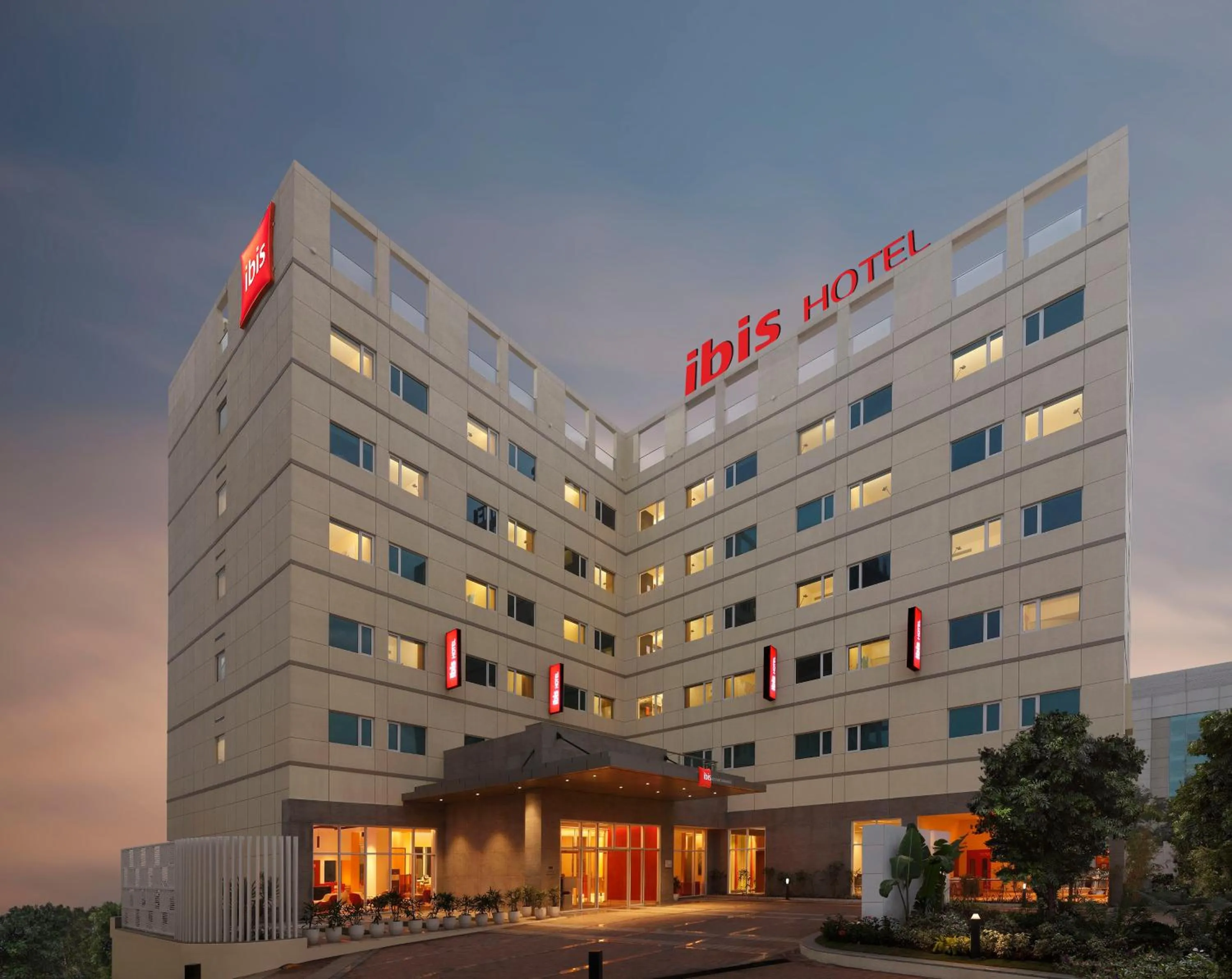 Facade/entrance in ibis Pune Hinjewadi - An Accor Brand