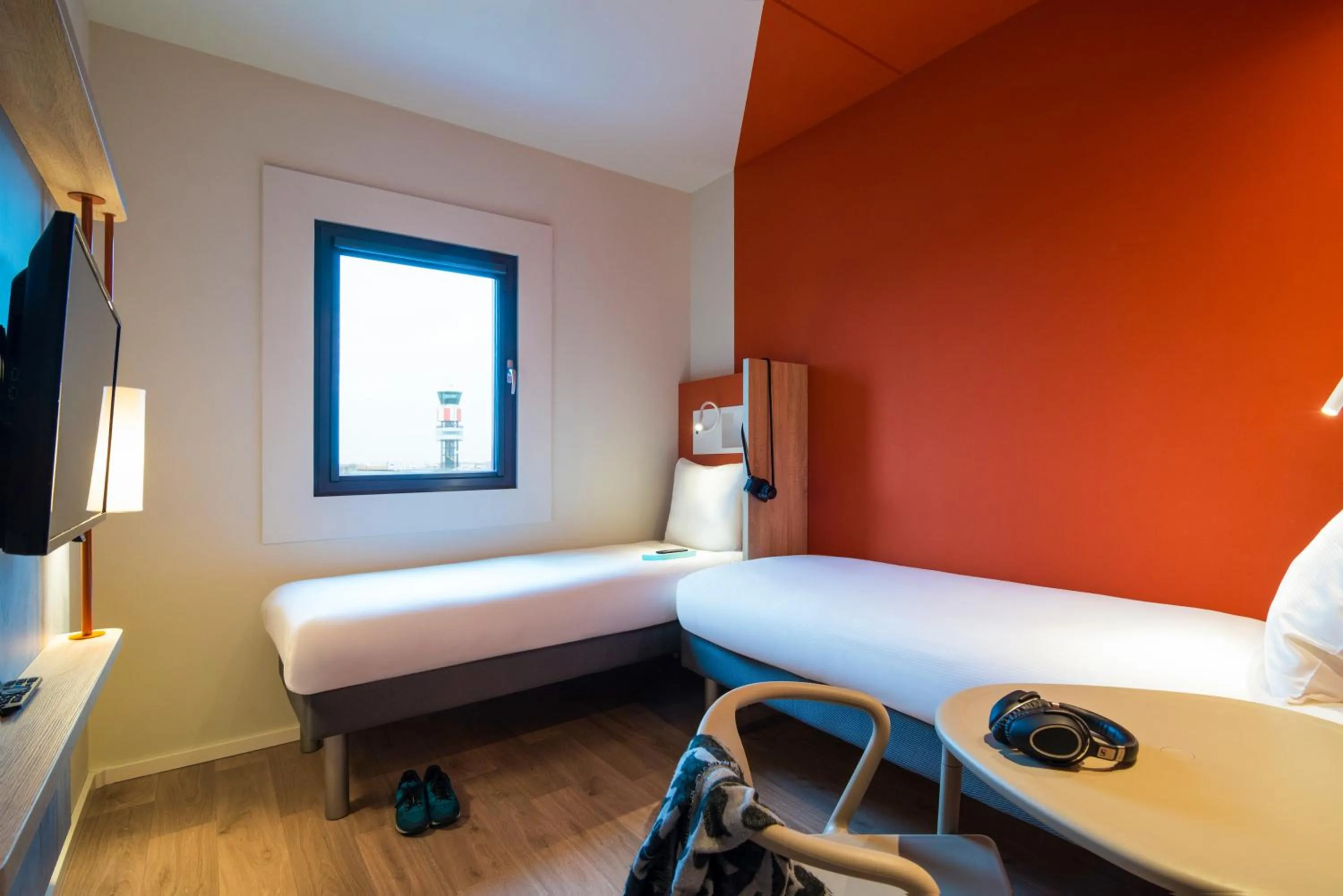 Bed in ibis budget Rotterdam The Hague Airport