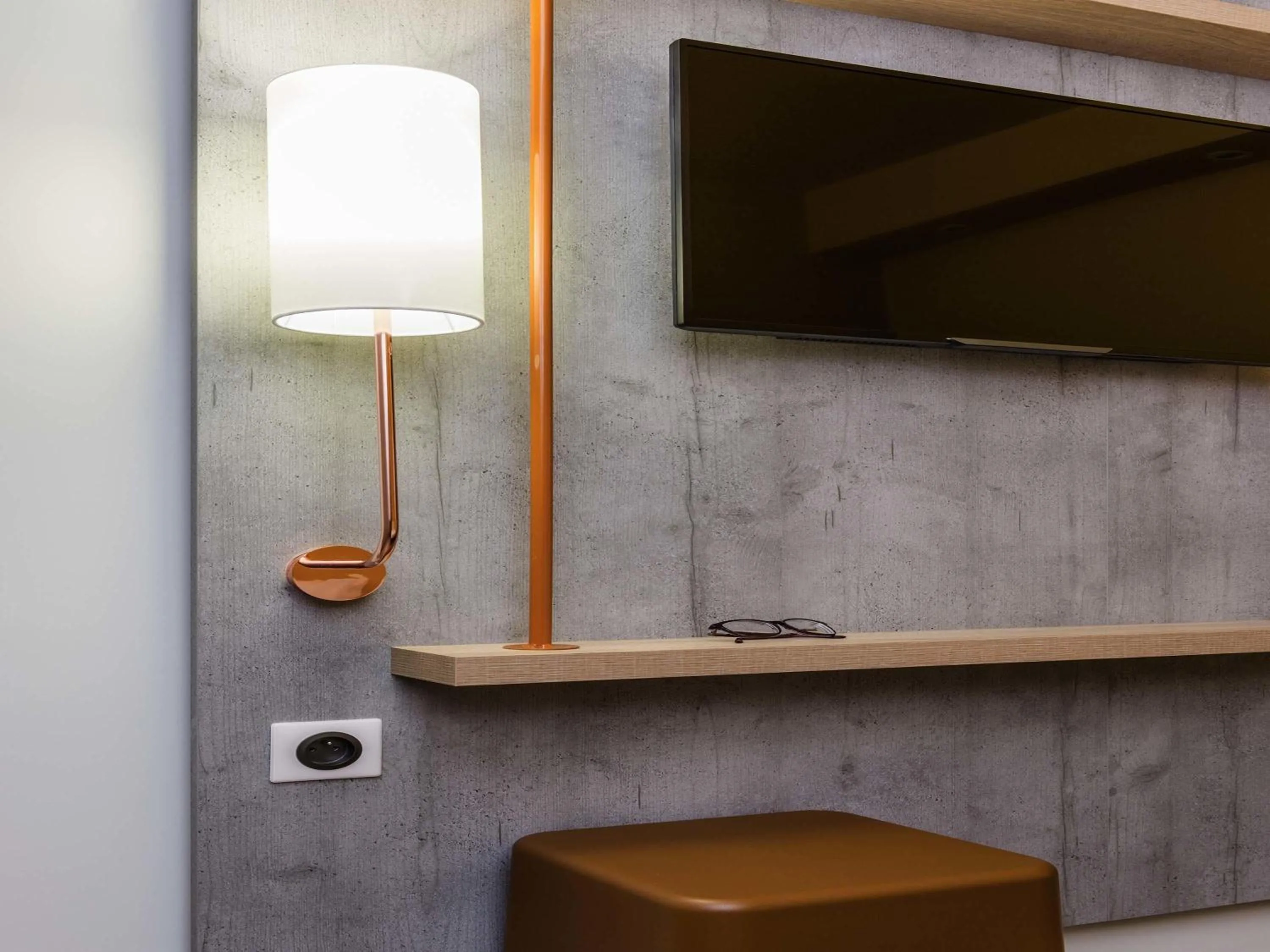 Bedroom in ibis budget Rotterdam The Hague Airport