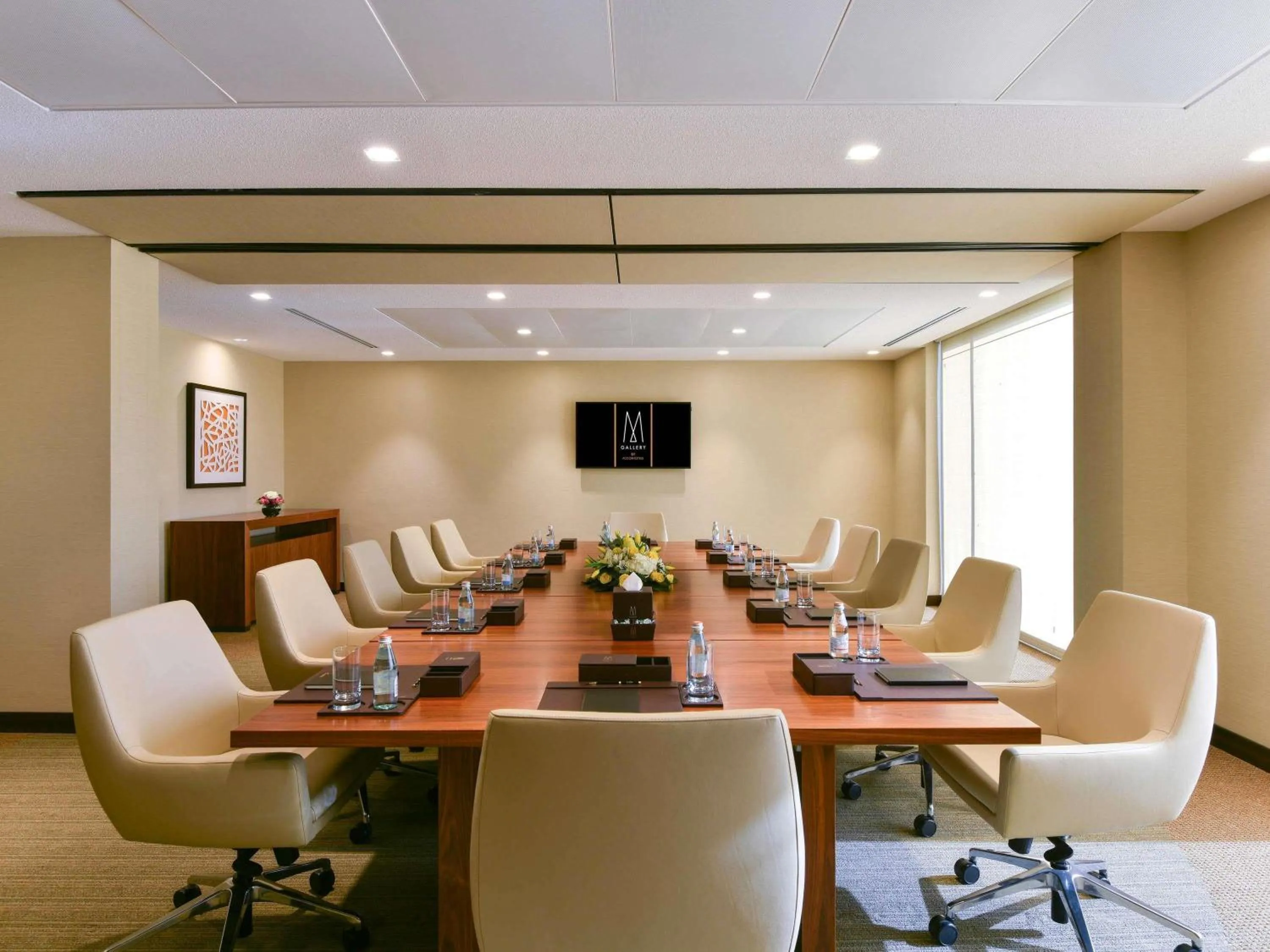 Meeting/conference room in Alwadi Hotel Doha - MGallery Collection