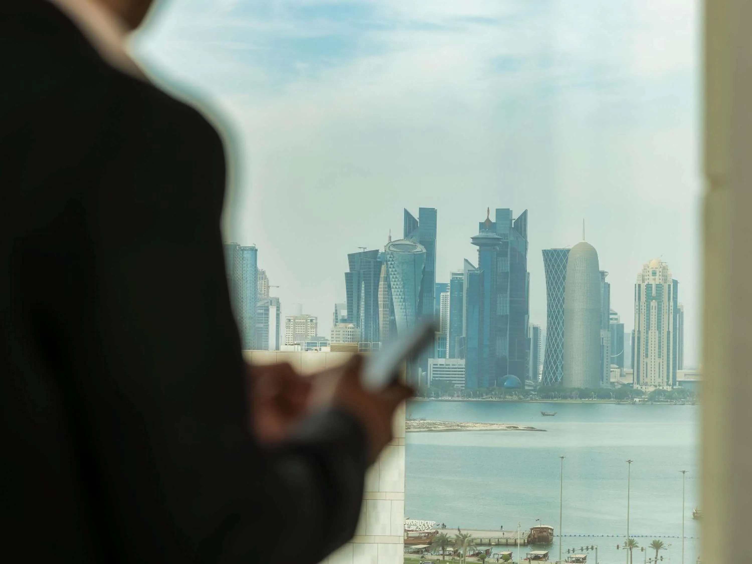 Bedroom in Alwadi Hotel Doha - MGallery Collection