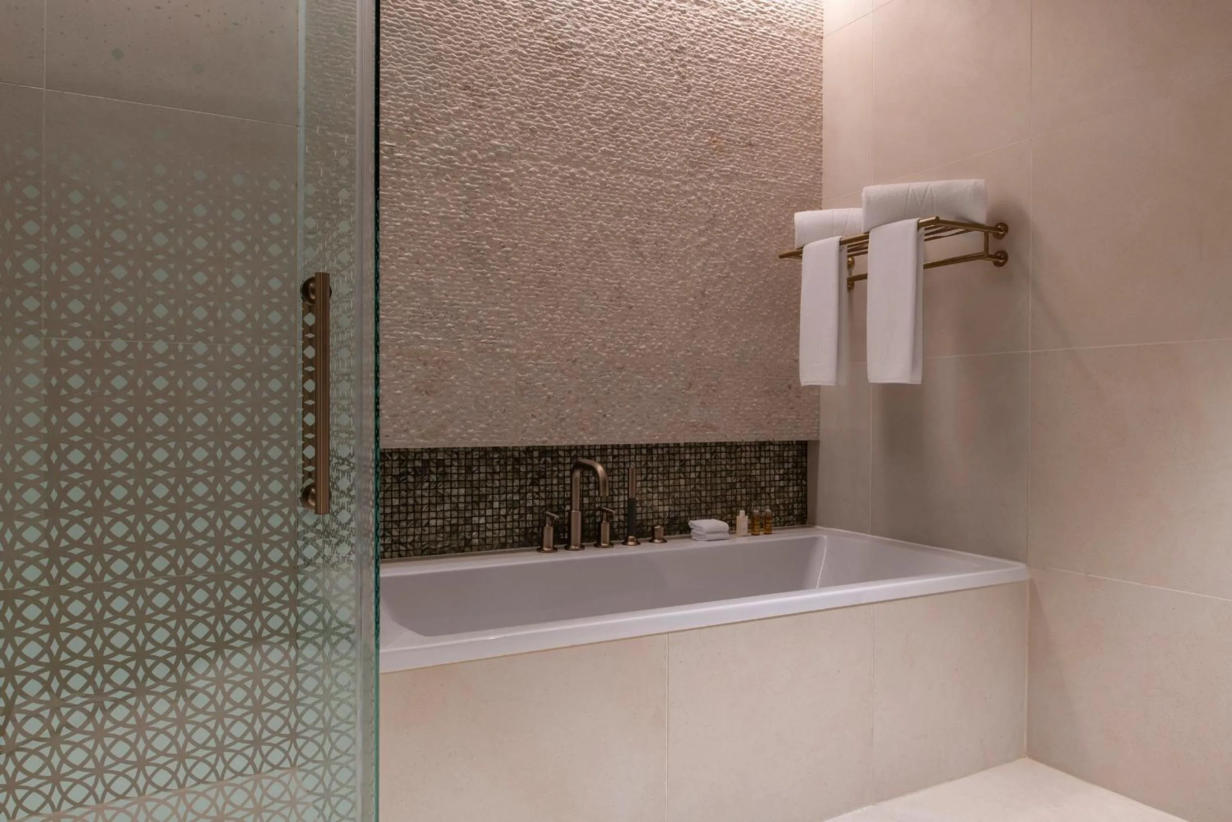 Bathroom in Alwadi Hotel Doha - MGallery Collection
