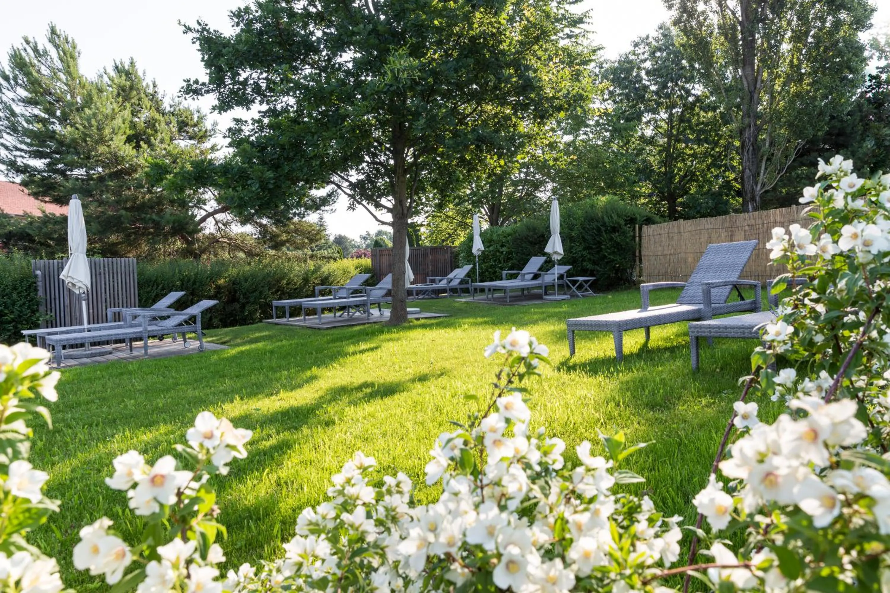 sunbed in Hotel & Spa Der Steirerhof