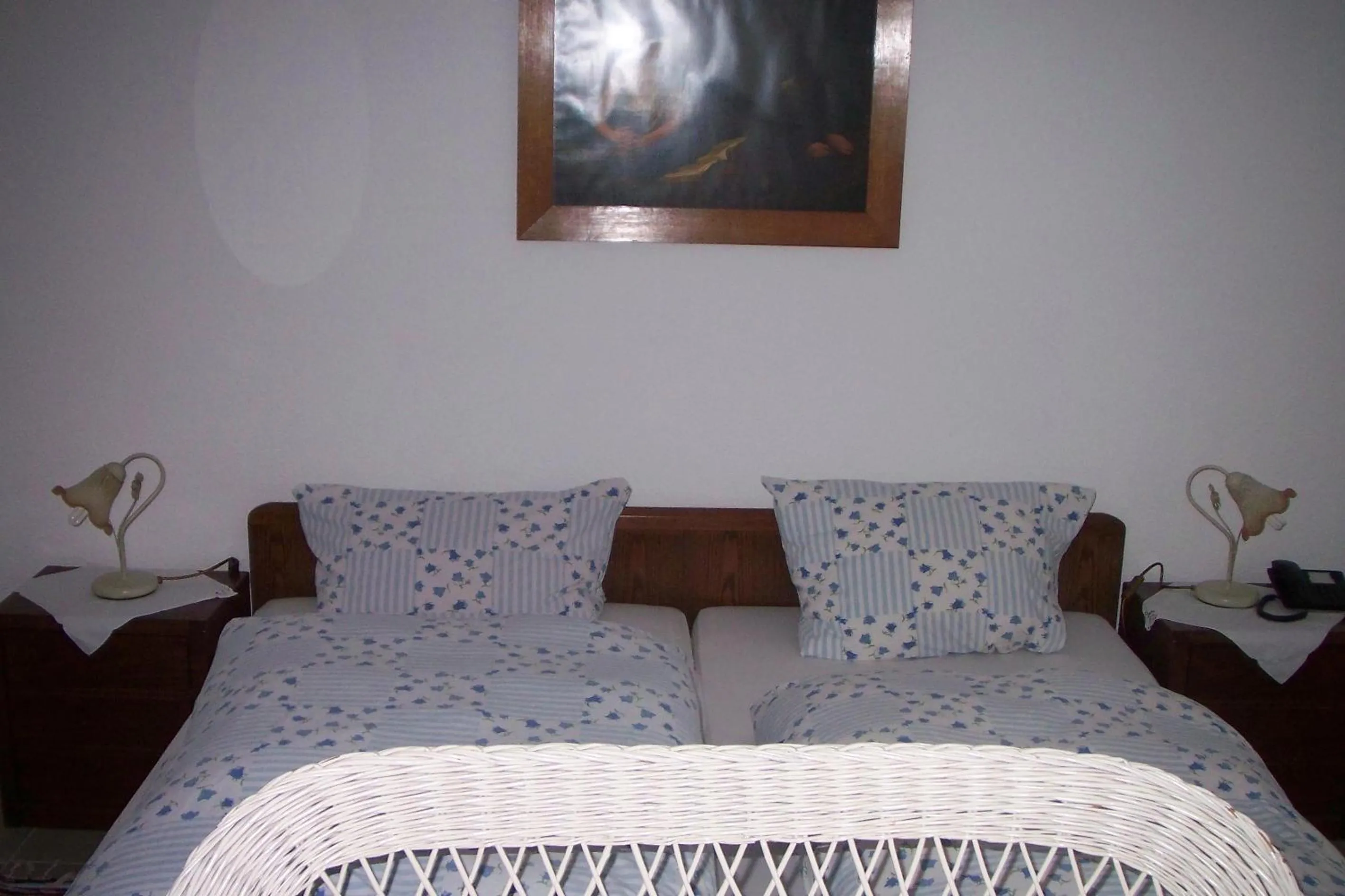 Bed in Landhotel Alte Mühle