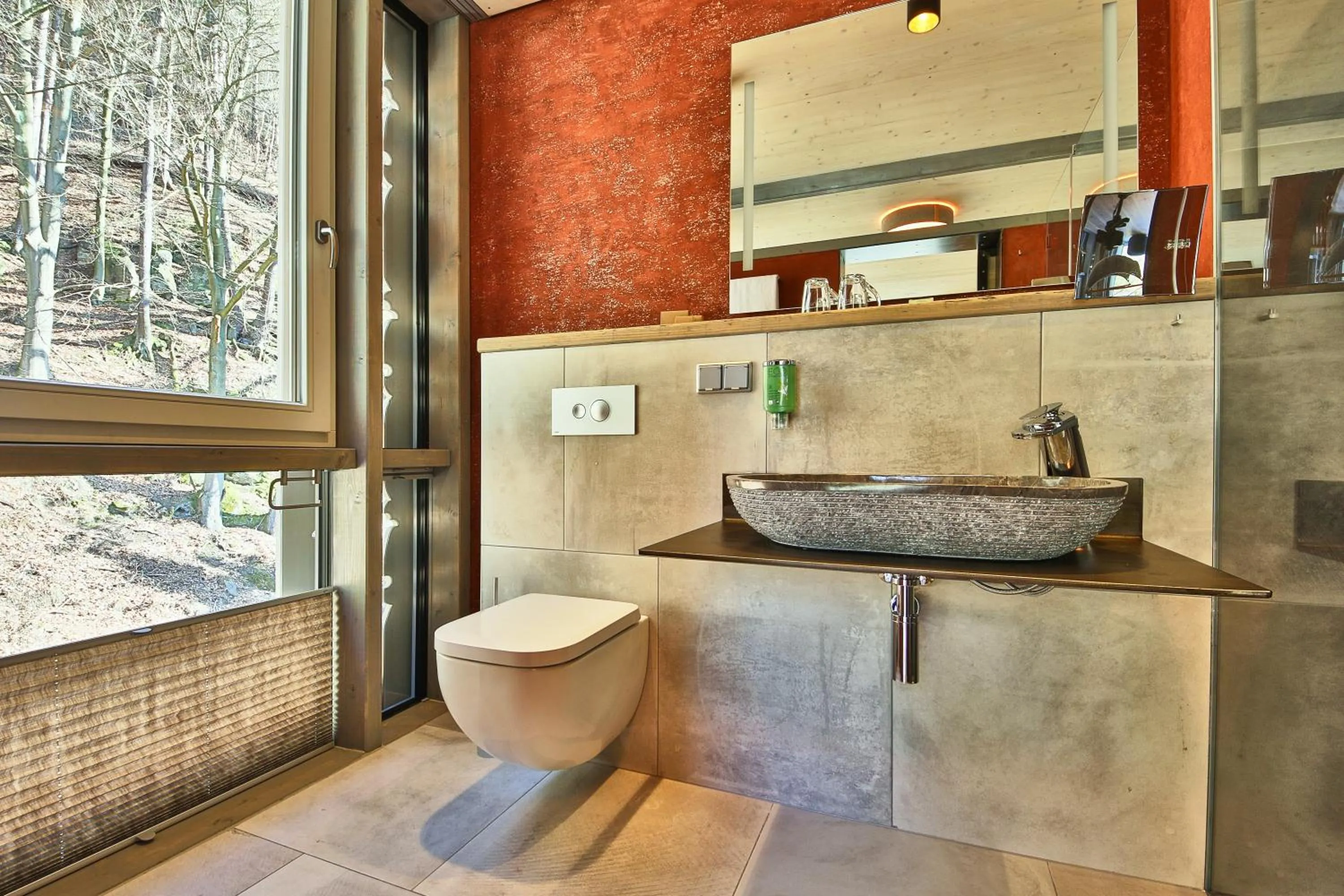 Bathroom in Bio-Hotel Villa Waldfrieden