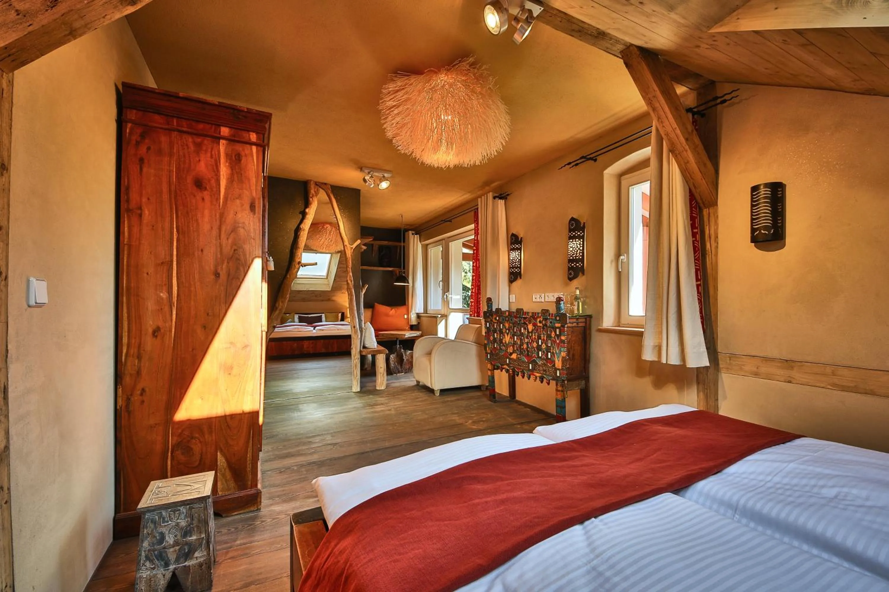 Photo of the whole room, Bed in Bio-Hotel Villa Waldfrieden