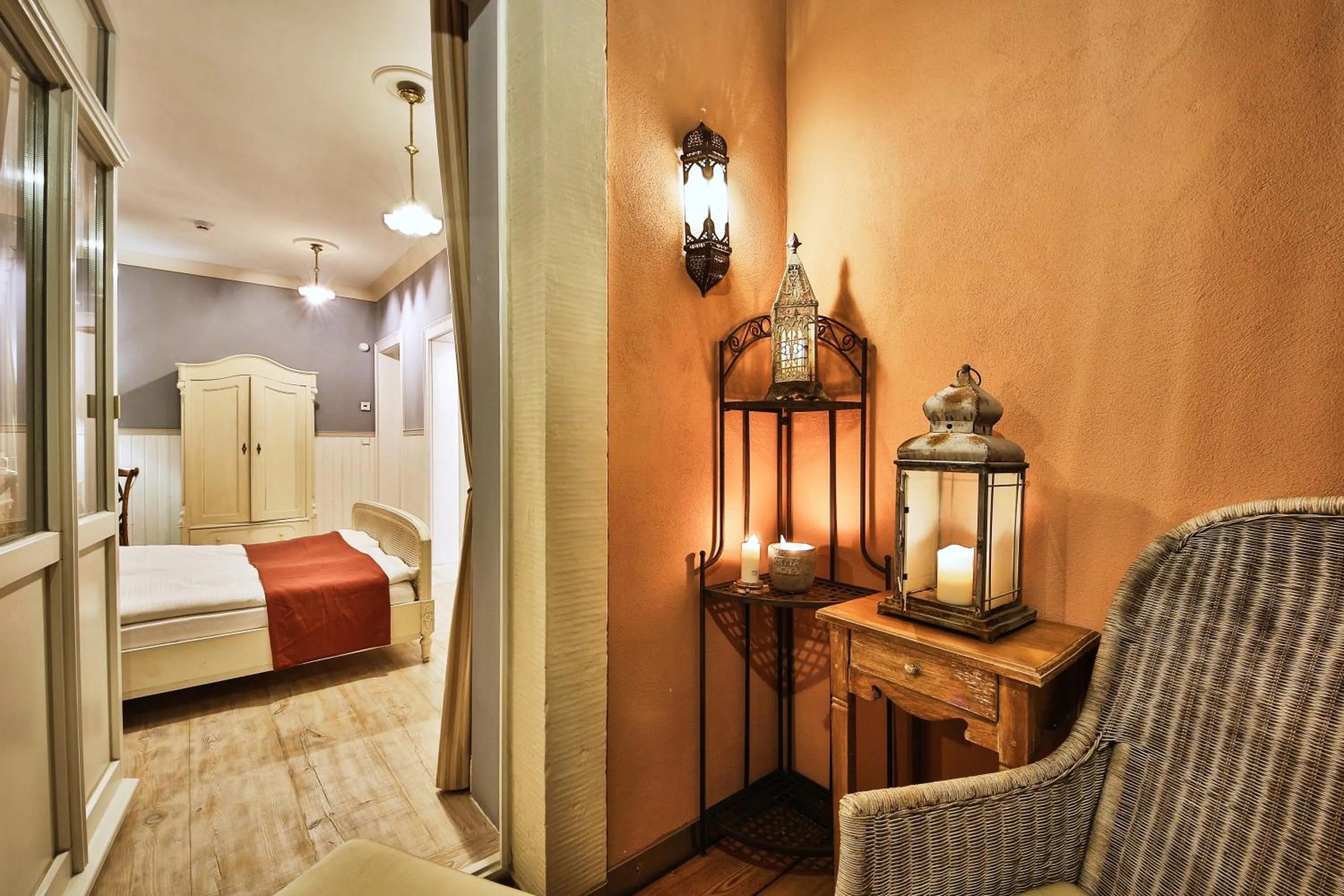 Photo of the whole room, Bed in Bio-Hotel Villa Waldfrieden