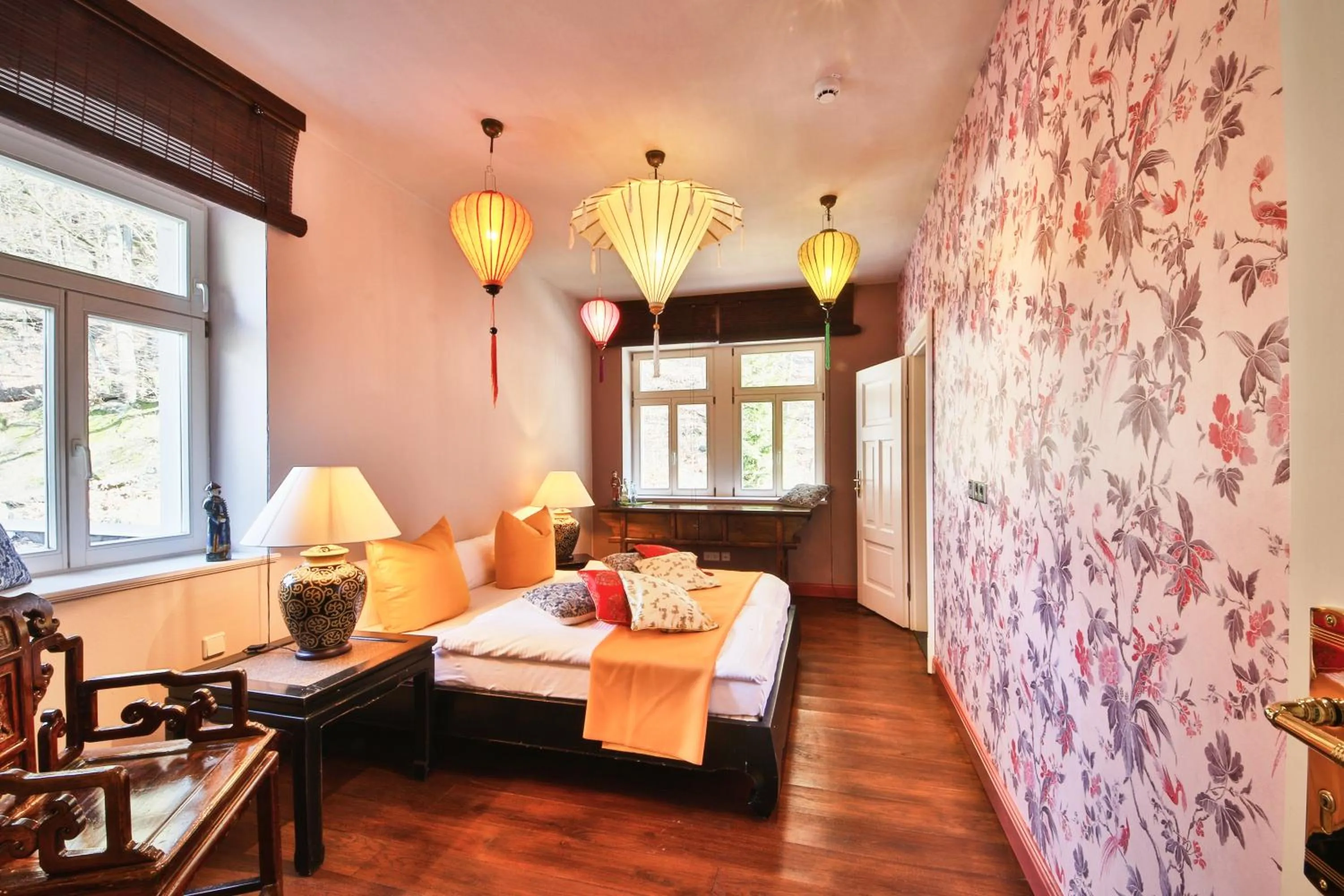 Photo of the whole room, Bed in Bio-Hotel Villa Waldfrieden