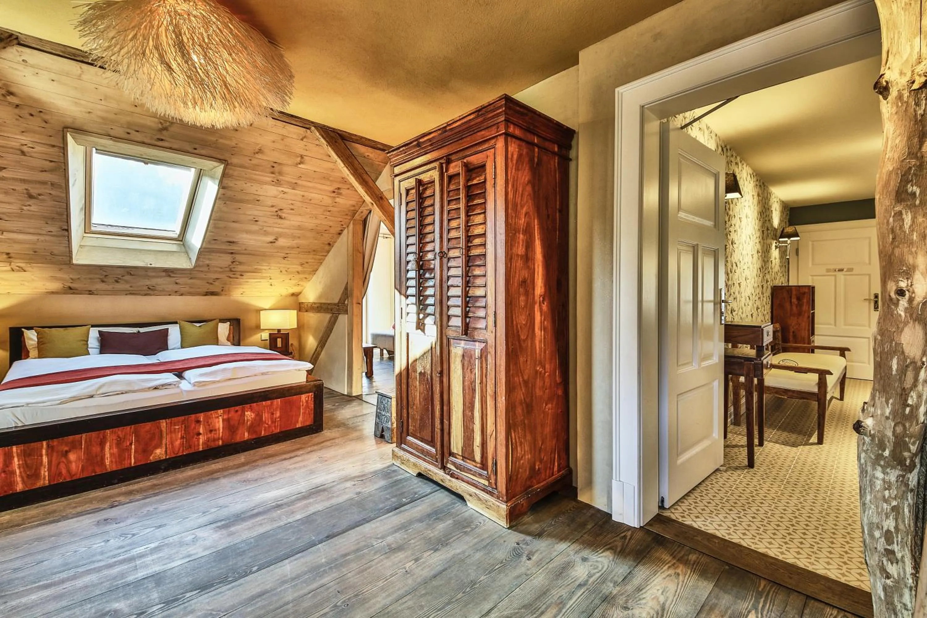 Photo of the whole room, Bed in Bio-Hotel Villa Waldfrieden