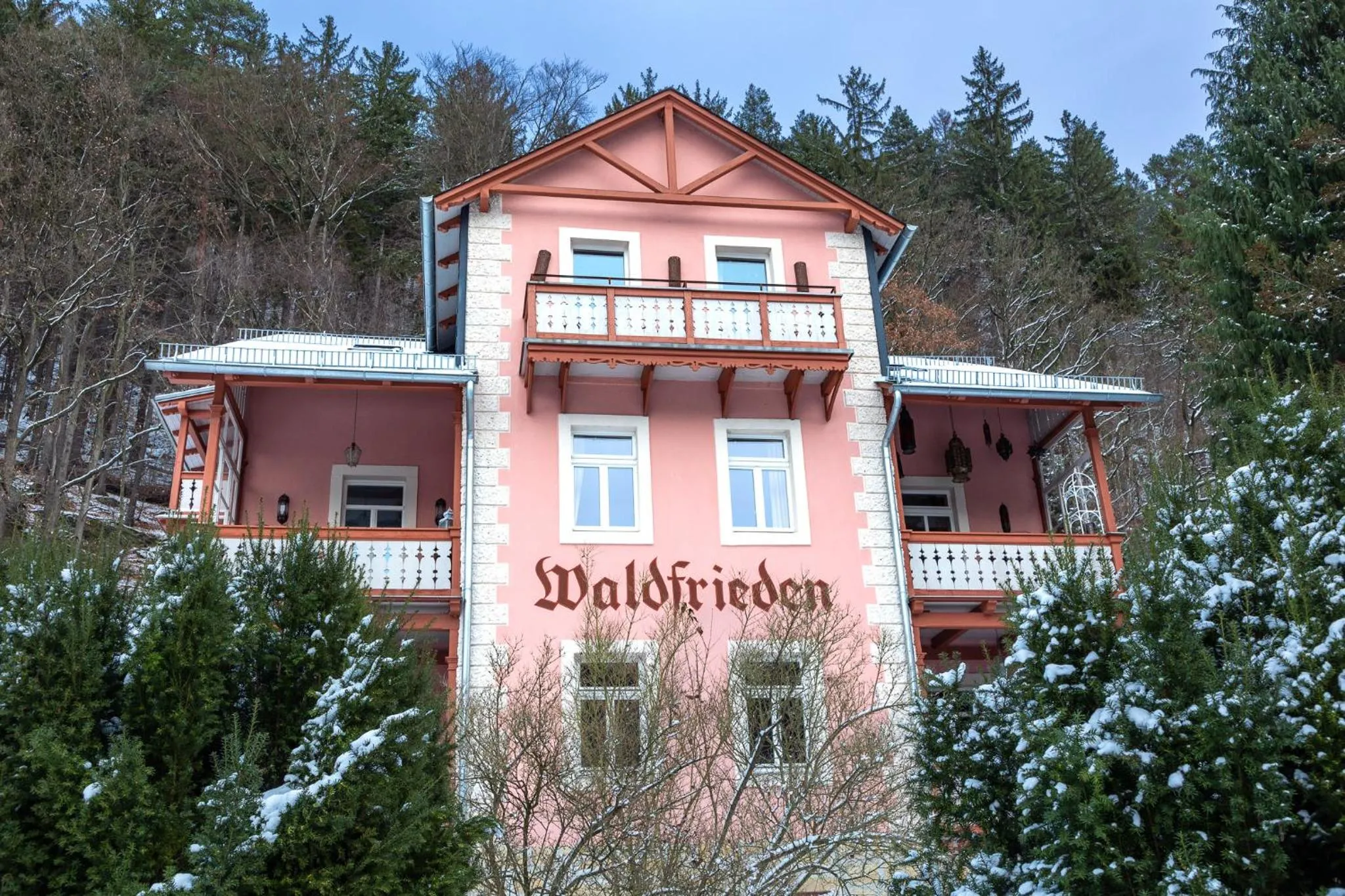 Property building in Bio-Hotel Villa Waldfrieden