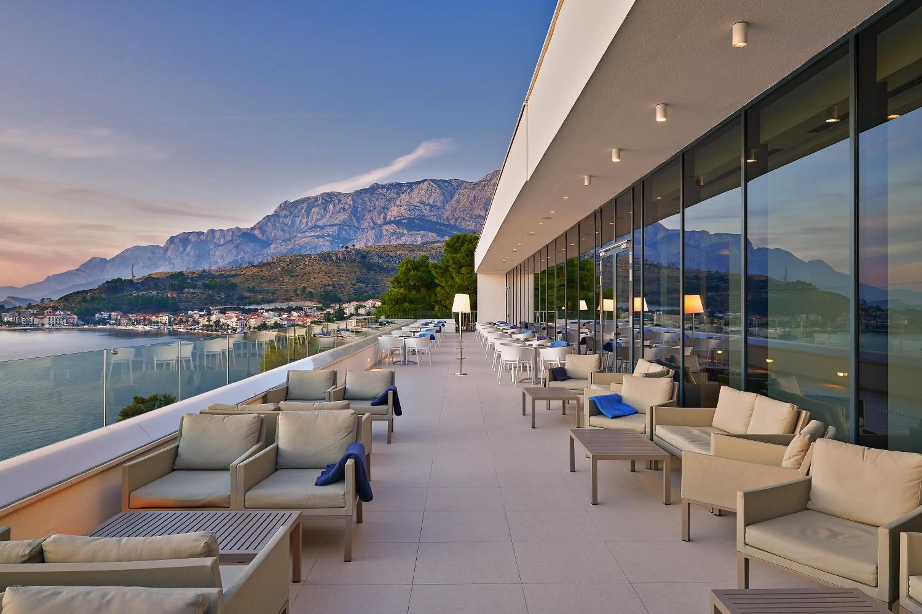 Sunset in Medora Auri Family Beach Resort