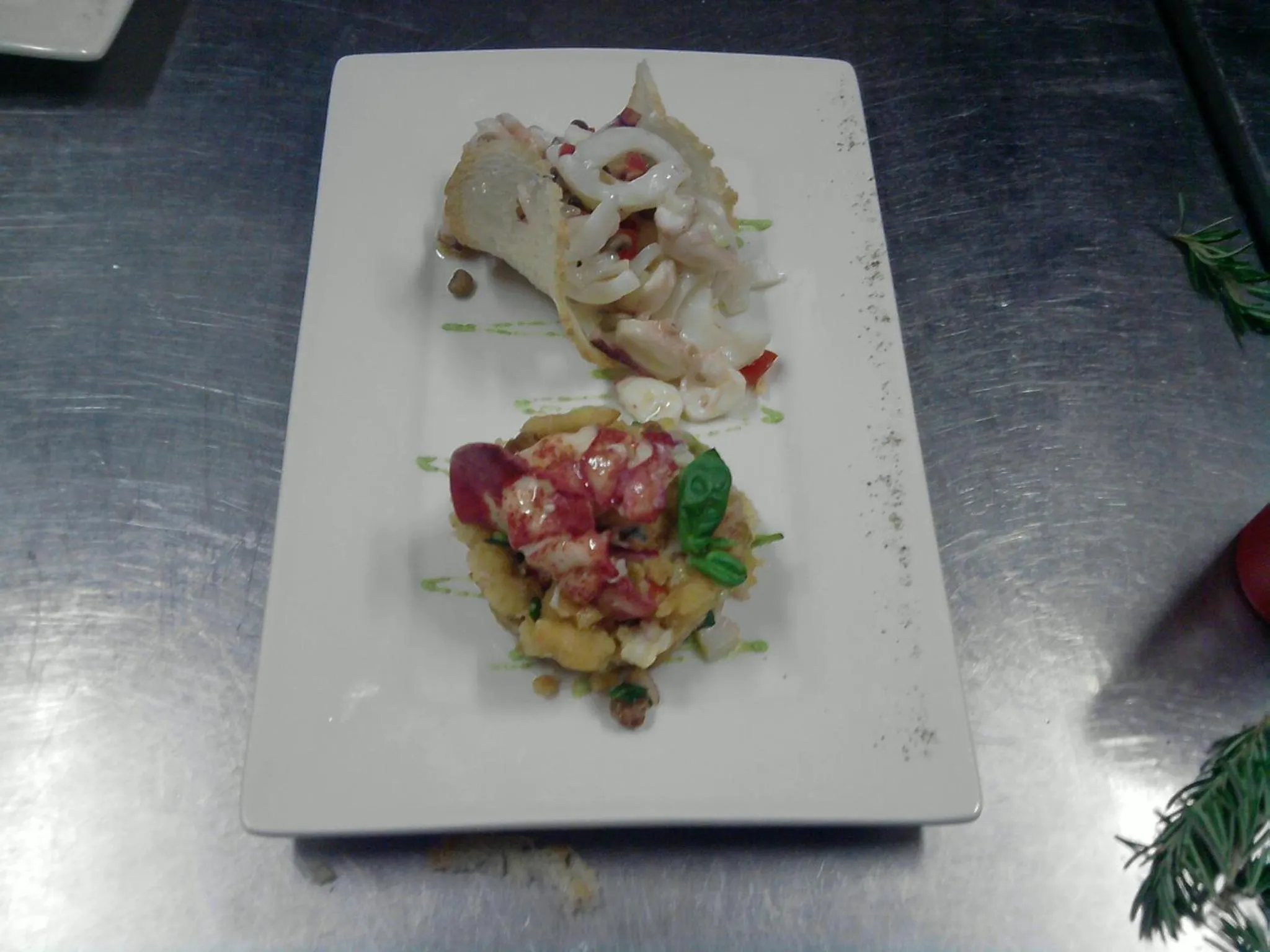 Food close-up in Hotel Kursaal