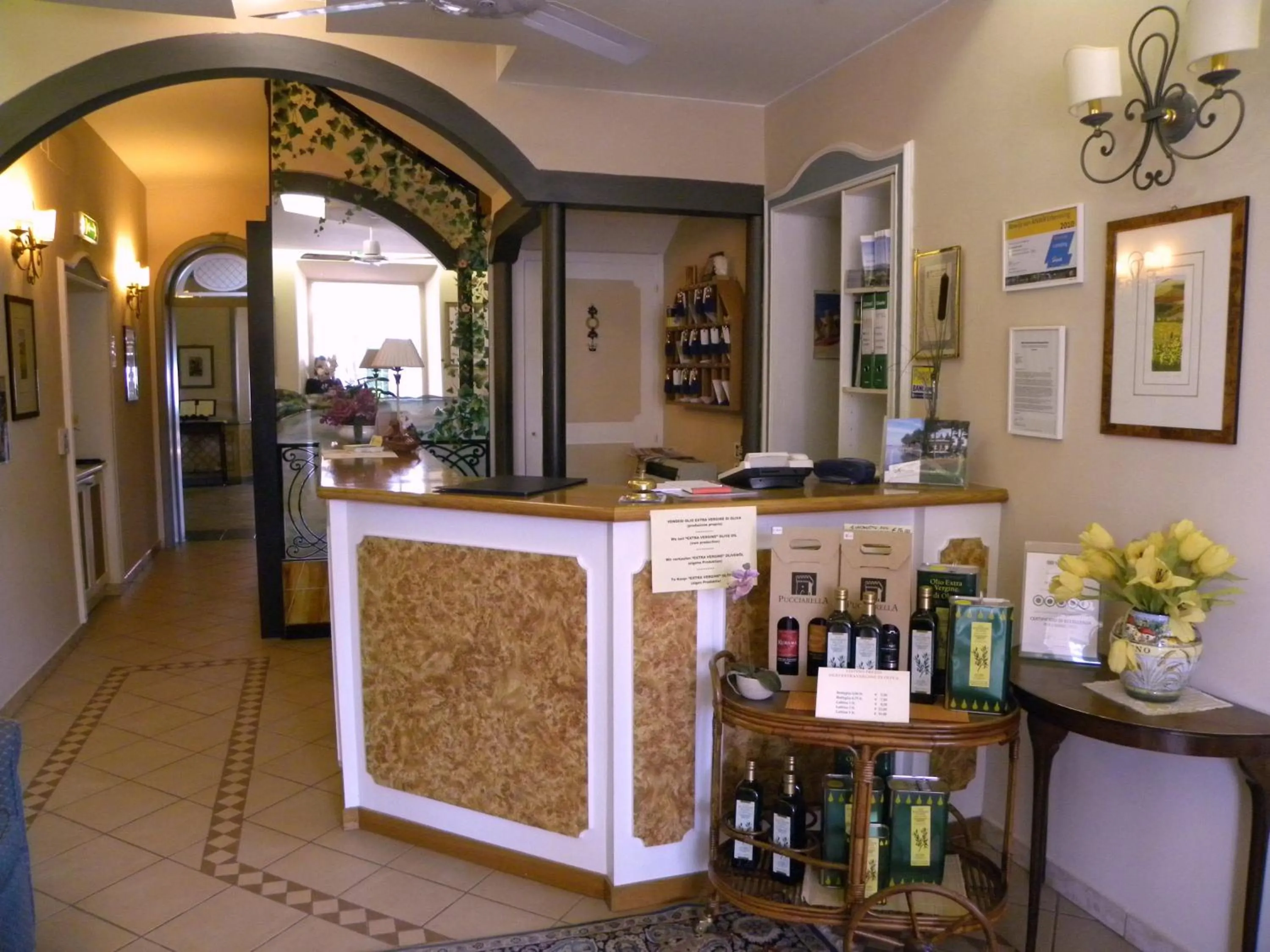 Lobby or reception in Hotel Kursaal