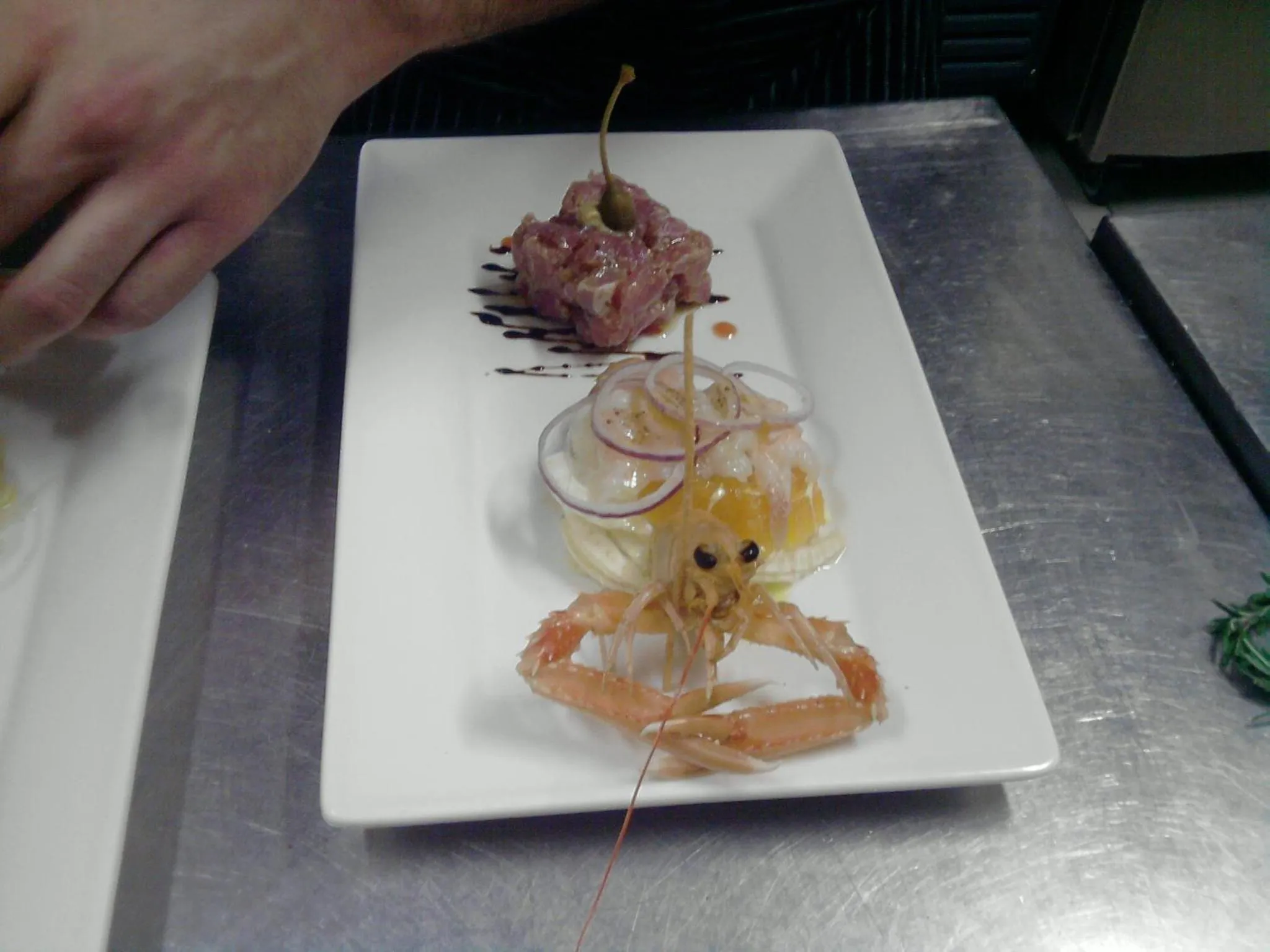 Food close-up in Hotel Kursaal
