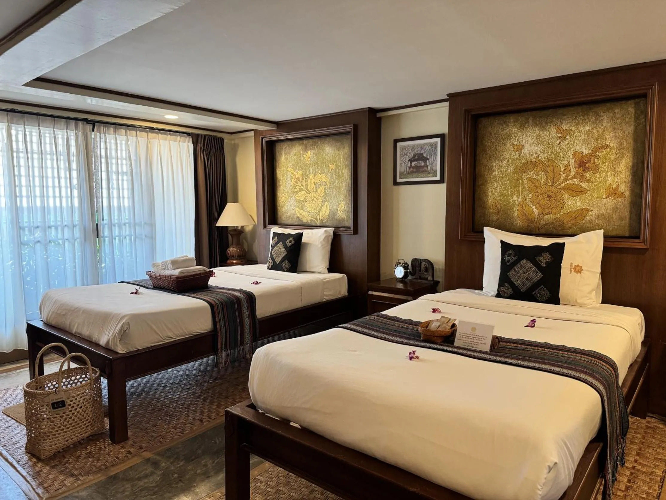 Bed in Wannamas Chiangmai Boutique House