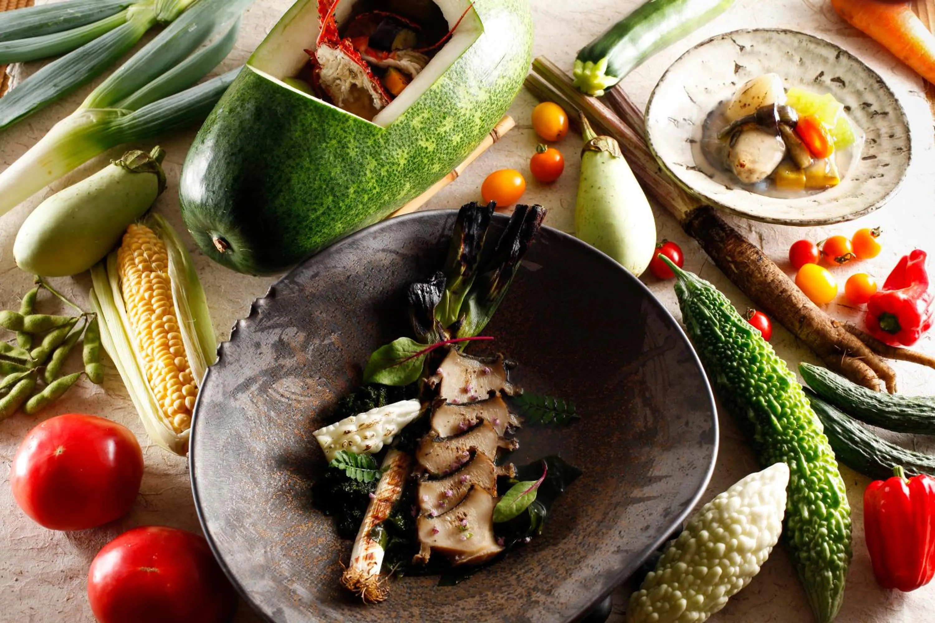 Food in Teisho Basaratei