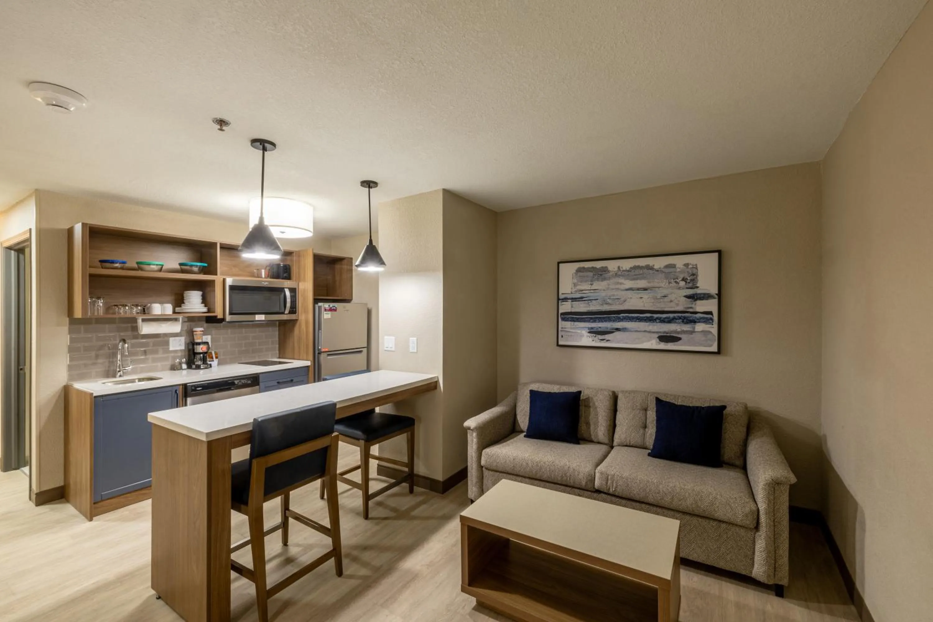 Kitchen or kitchenette in Candlewood Suites Wichita Northwest by IHG